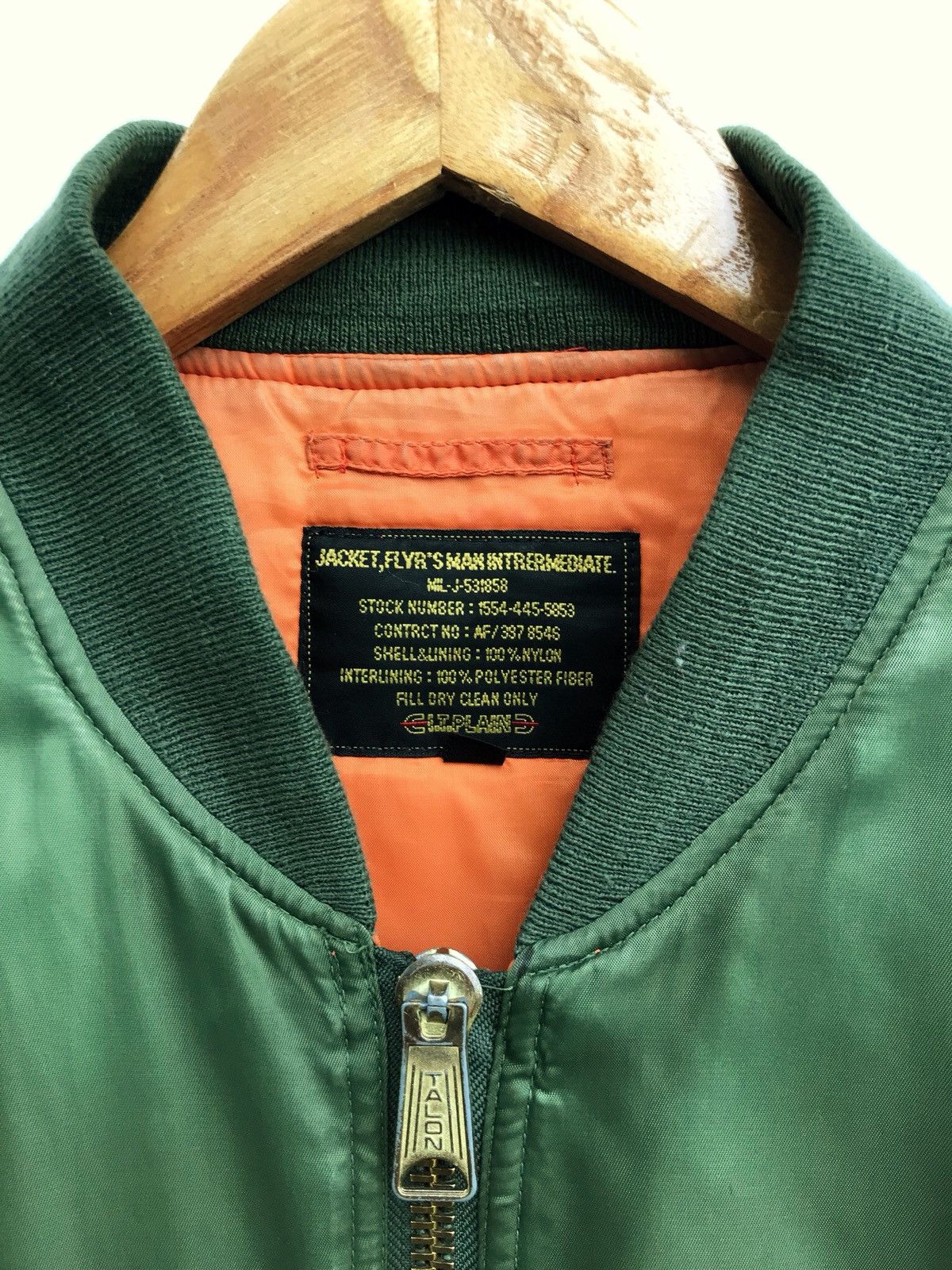 Other Military MA-1 Bomber Jacket Flyers Man Intermediate Size US M / EU 48-50 / 2 - 13 Thumbnail