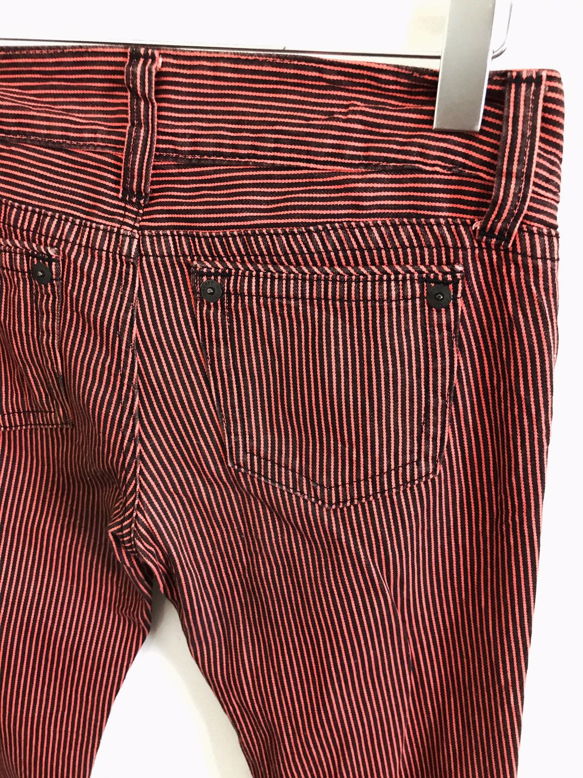 Japanese Brand Japanese Brand Moussy Stripes Skinny Jeans Size US 29 - 8 Thumbnail