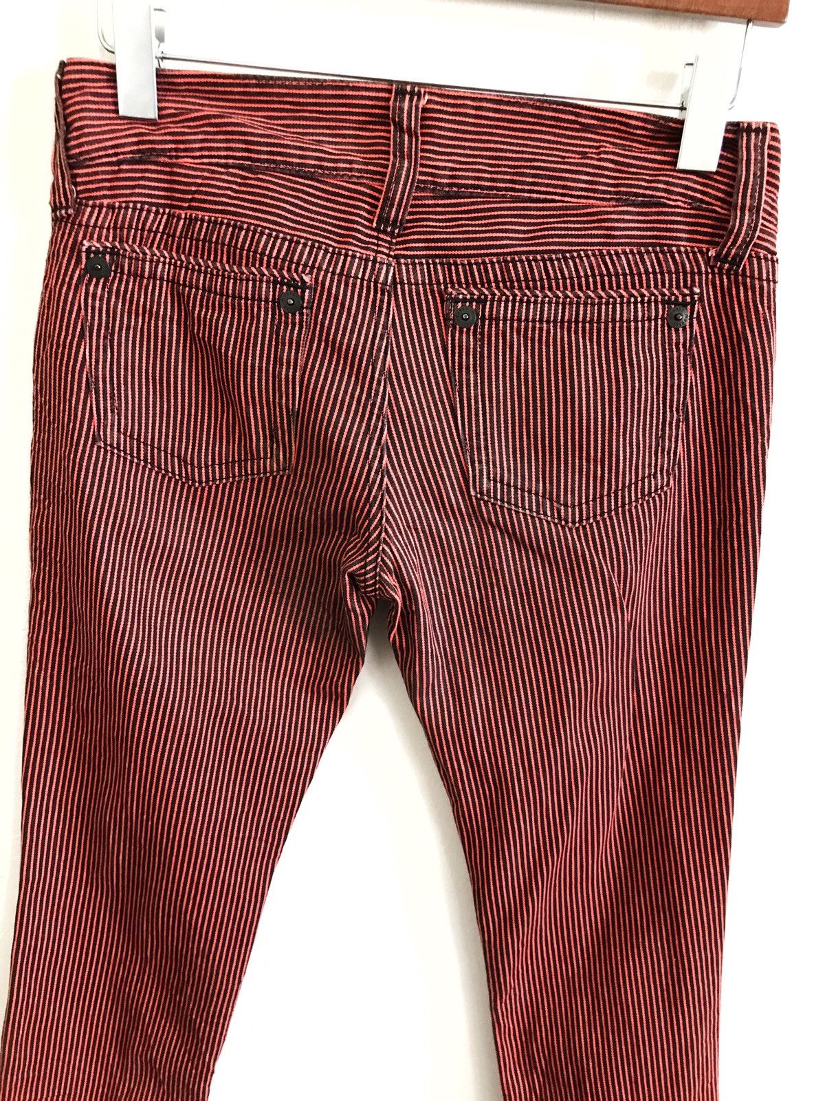 Japanese Brand Japanese Brand Moussy Stripes Skinny Jeans Size US 29 - 6 Thumbnail