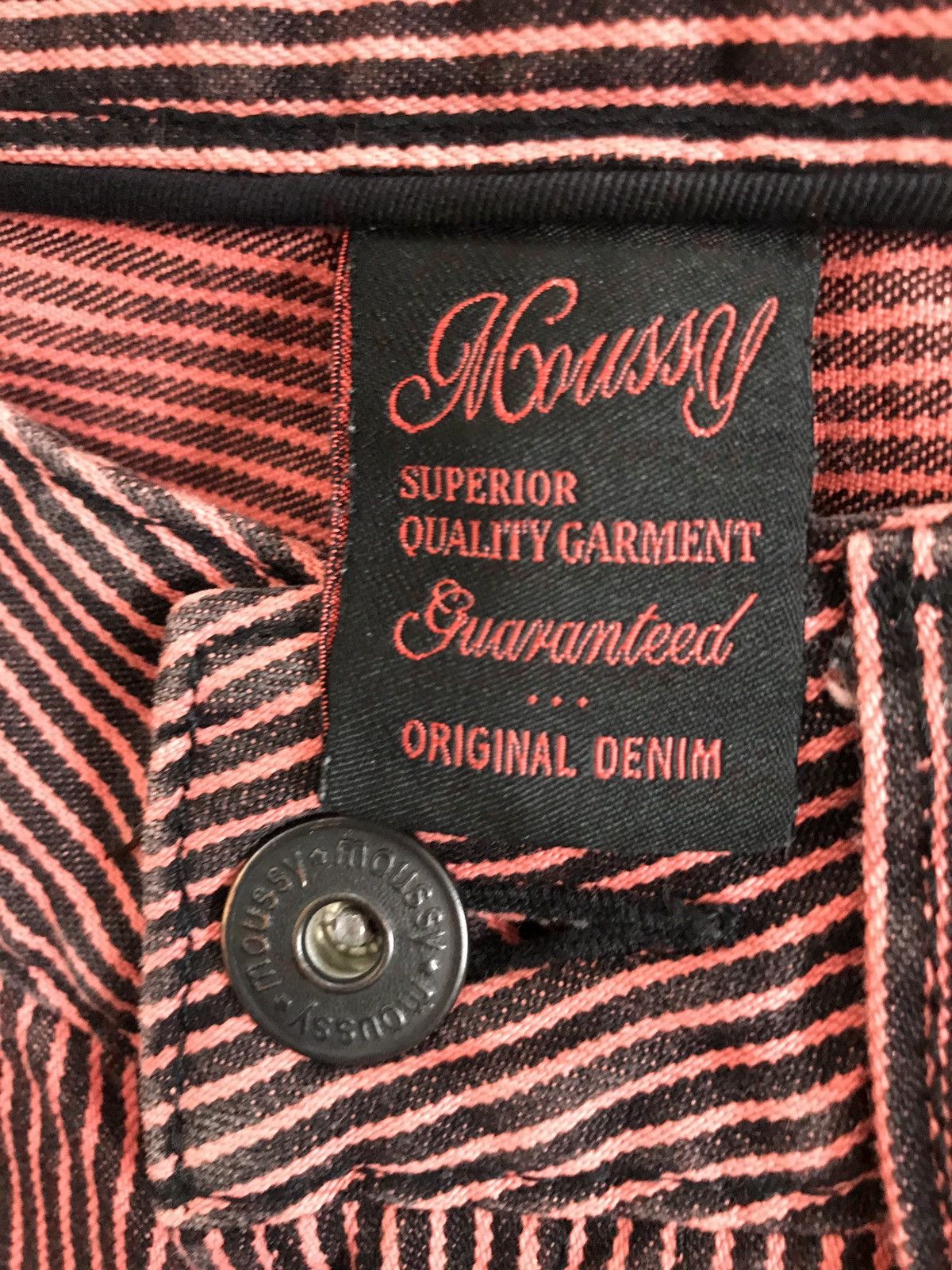 Japanese Brand Japanese Brand Moussy Stripes Skinny Jeans Size US 29 - 14 Thumbnail