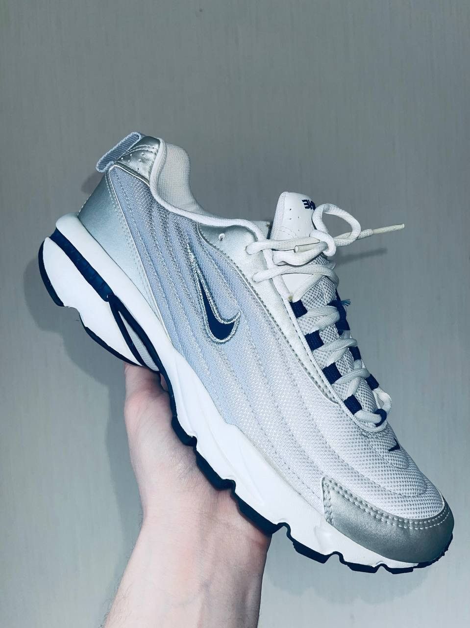 image of Made In USA x Nikelab Runner Fragment Stussy Tn Undercover Supreme Acg Shoes in Grey (Size 10)