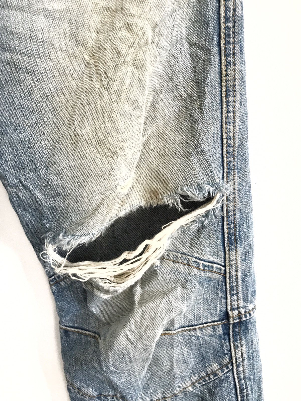 Eternal × Japanese Brand Japanese Brand Eternal Distressed Ripped Destroyed Jeans Size US 31 - 7 Thumbnail