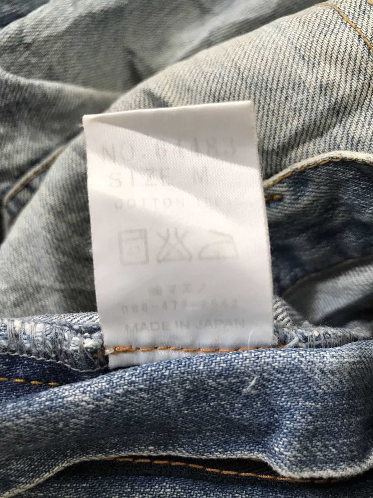 Eternal × Japanese Brand Japanese Brand Eternal Distressed Ripped Destroyed Jeans Size US 31 - 10 Thumbnail