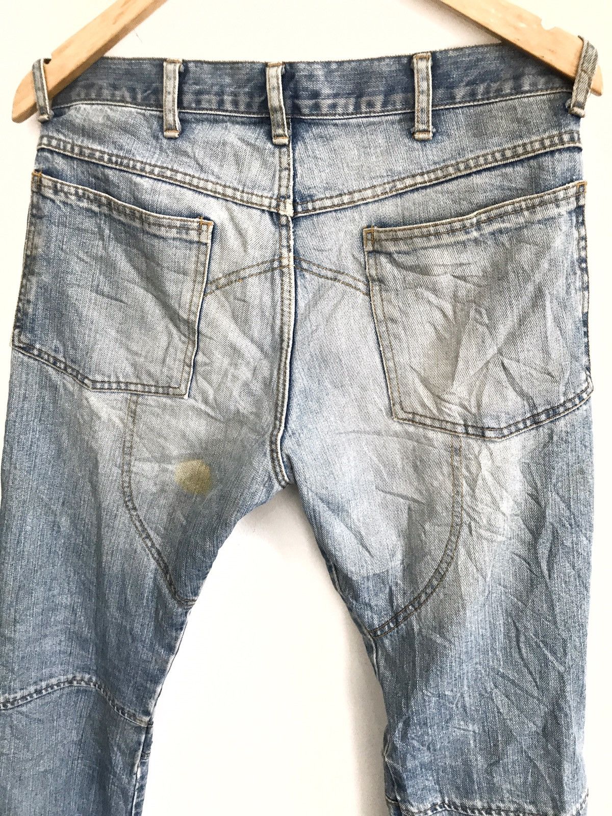 Eternal × Japanese Brand Japanese Brand Eternal Distressed Ripped Destroyed Jeans Size US 31 - 4 Thumbnail