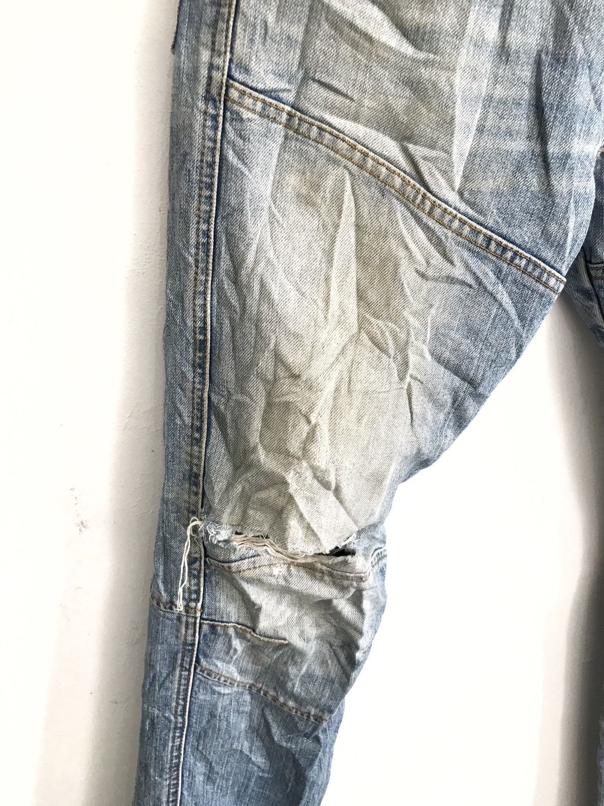 Eternal × Japanese Brand Japanese Brand Eternal Distressed Ripped Destroyed Jeans Size US 31 - 3 Thumbnail