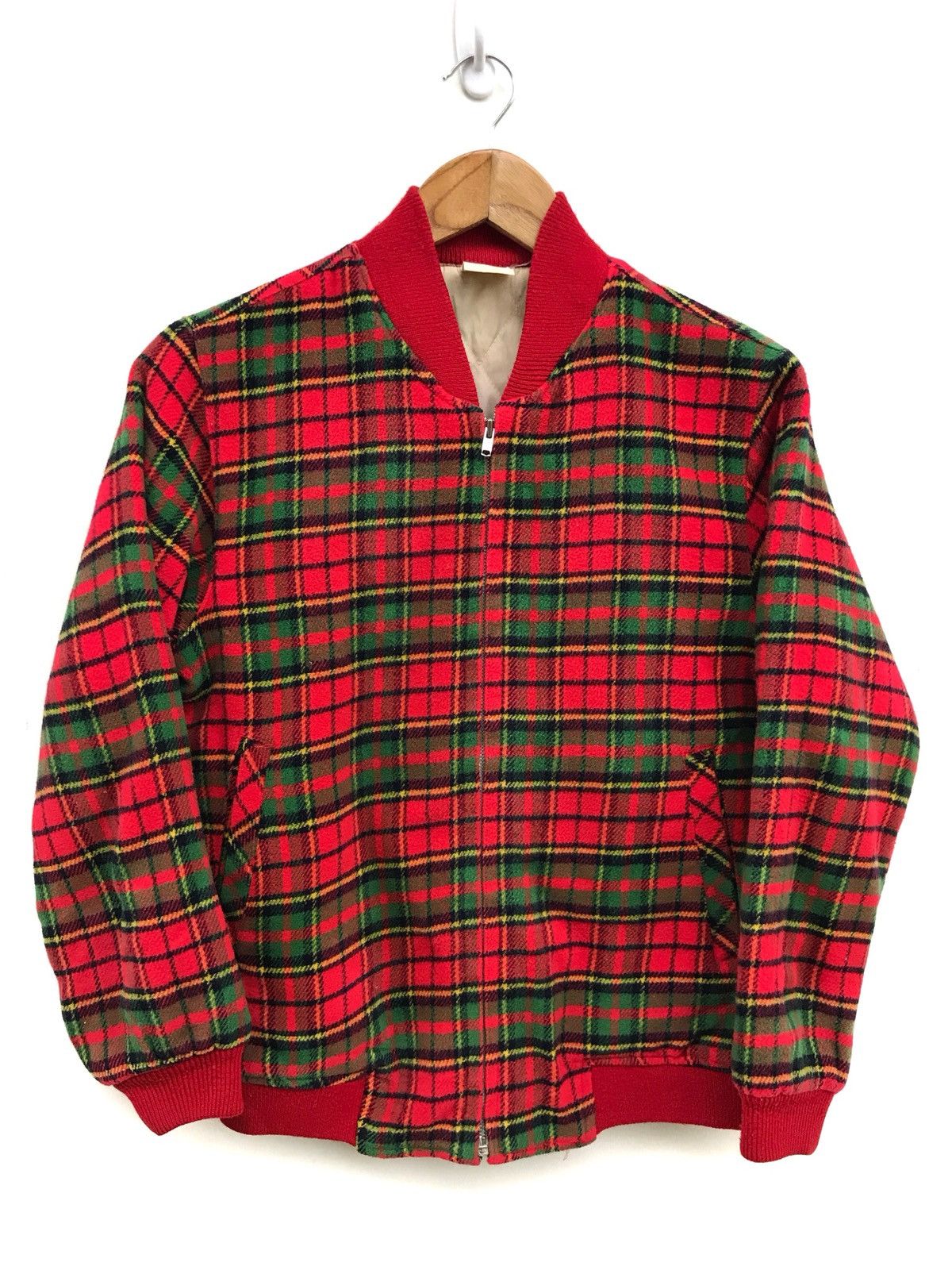 Handmade × Other Japanese Handmade Checked Tartan Plaid Wool Jacket Size US XS / EU 42 / 0 - 1 Thumbnail