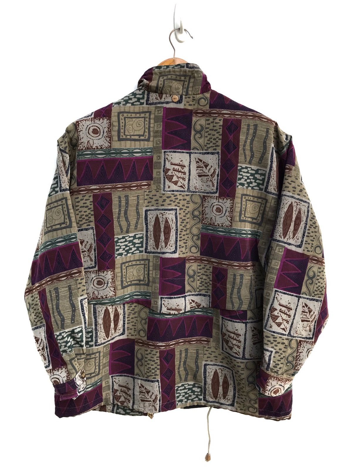 Japanese Brand Japanese Brand Ocherk Multicolour Bomber Jacket Size US M / EU 48-50 / 2 - 2 Thumbnail