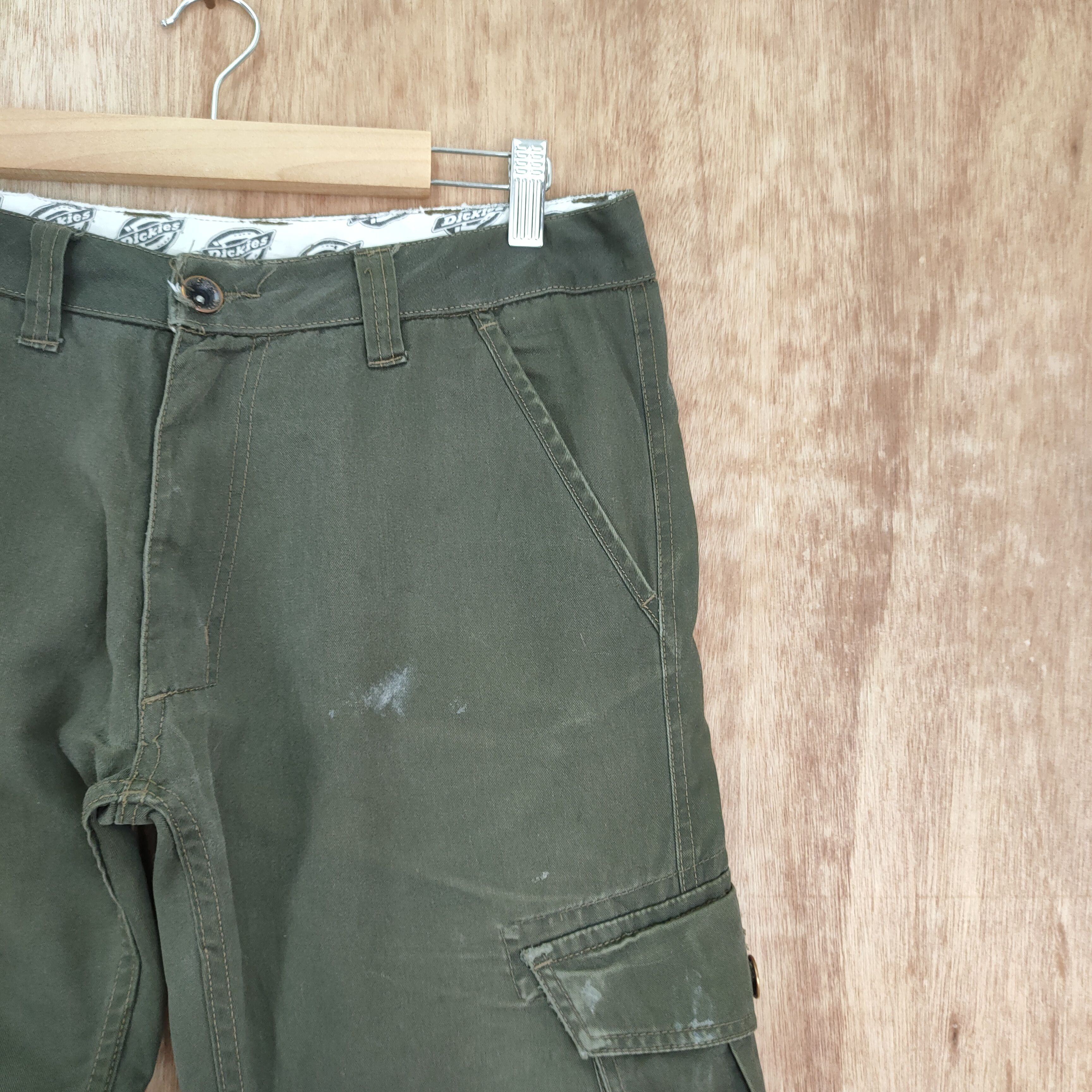 Dickies × Vintage DICKIES FADED CARGO PANTS Size US 32 / EU 48 - 7 Thumbnail