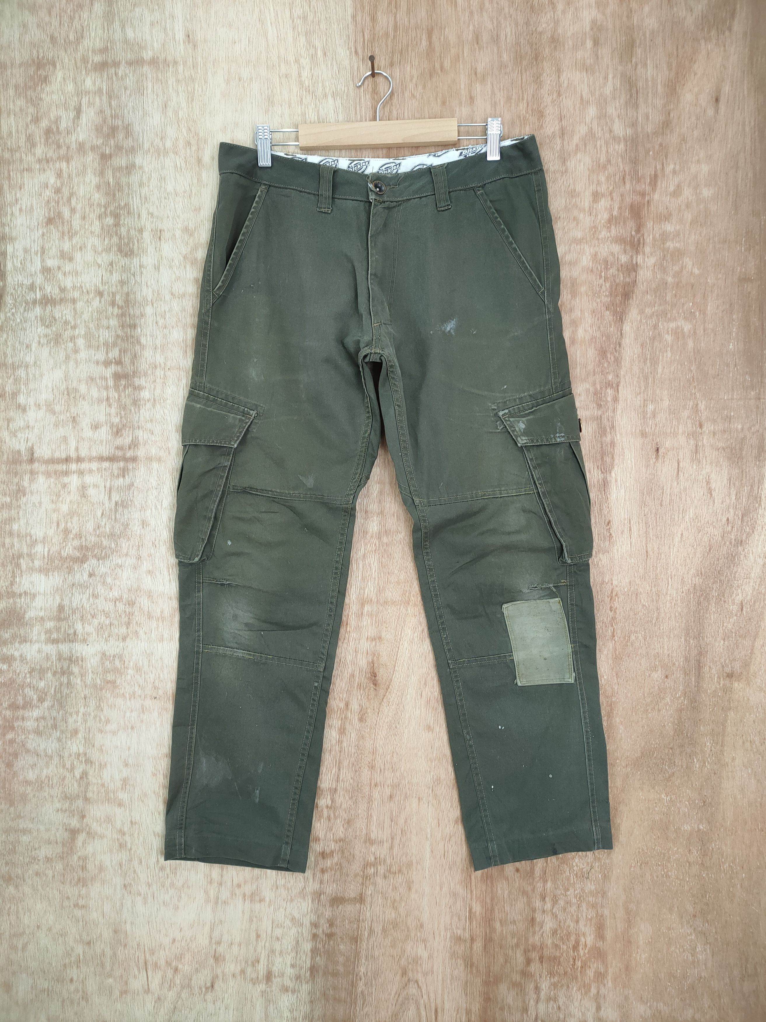 Dickies × Vintage DICKIES FADED CARGO PANTS Size US 32 / EU 48 - 1 Thumbnail
