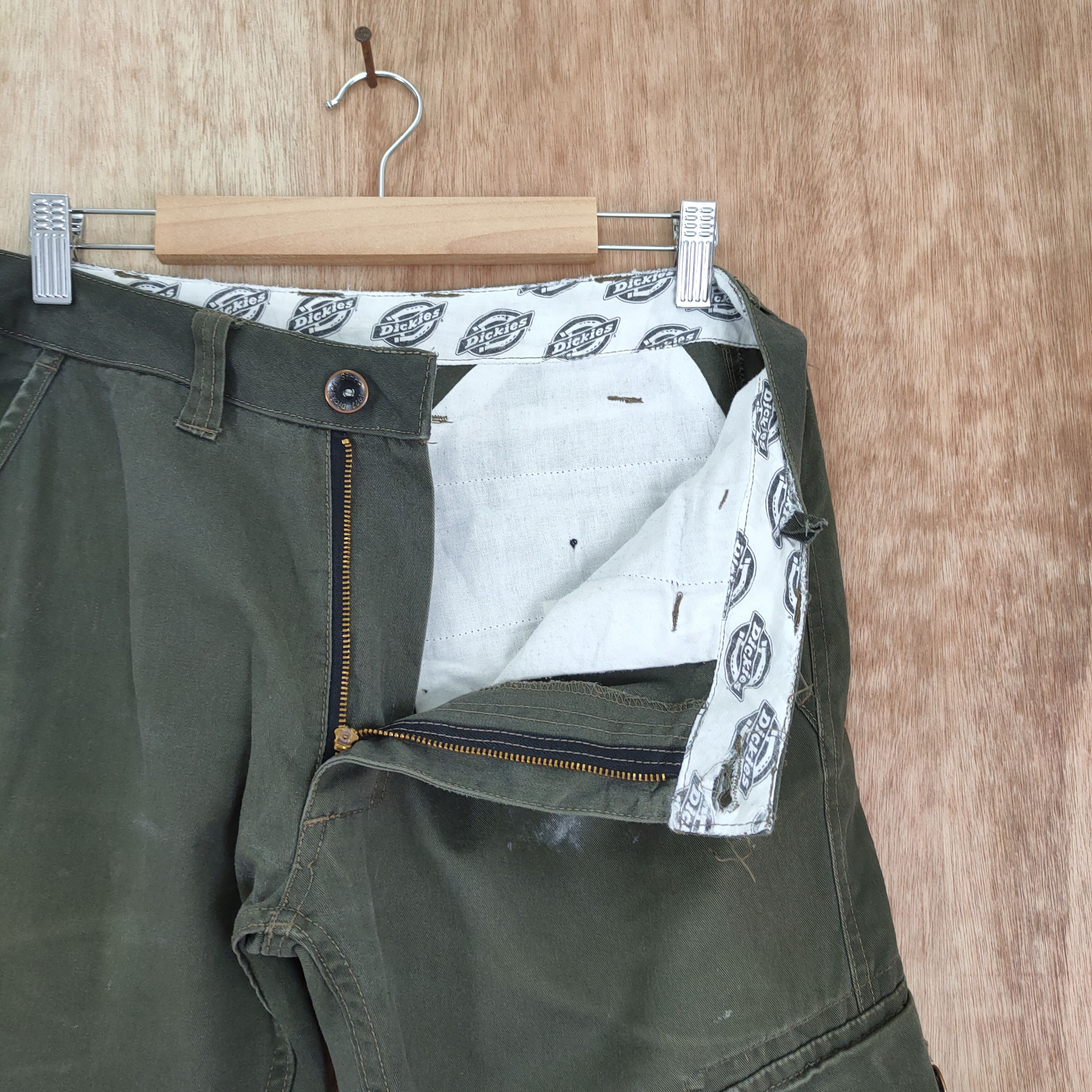 Dickies × Vintage DICKIES FADED CARGO PANTS Size US 32 / EU 48 - 6 Thumbnail