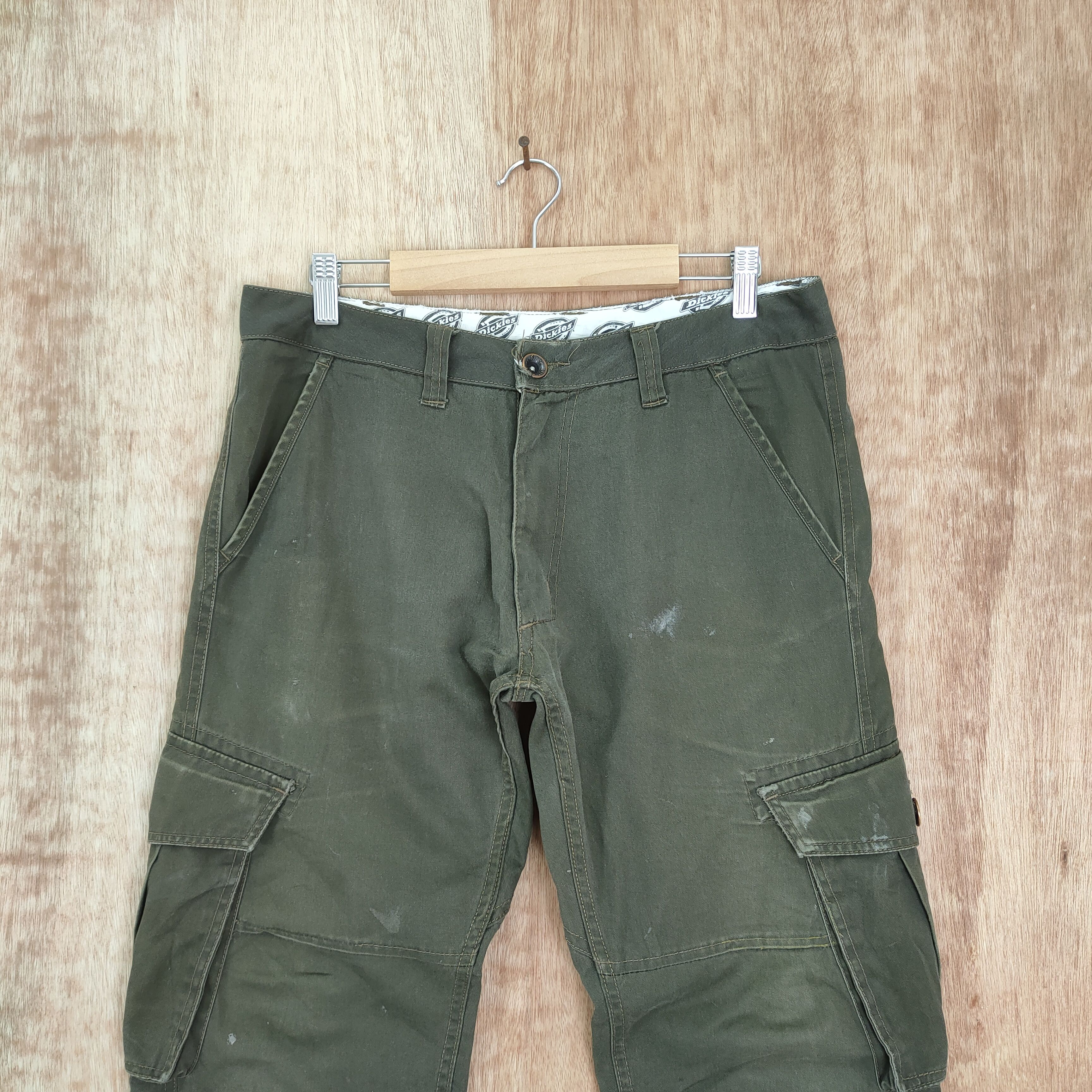 Dickies × Vintage DICKIES FADED CARGO PANTS Size US 32 / EU 48 - 4 Thumbnail