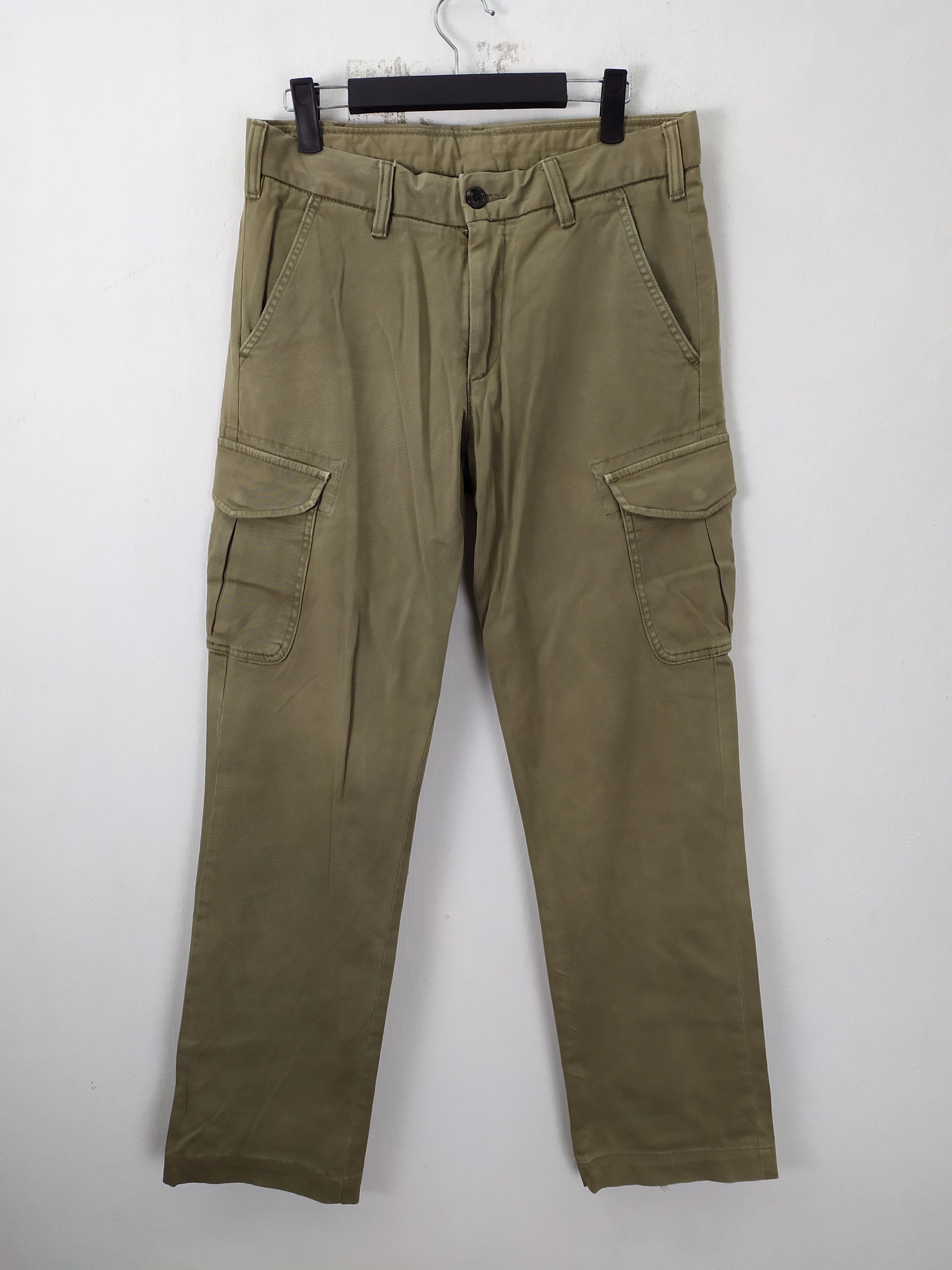 Japanese Brand VINTAGE FADED CARGO PANTS /TACTICAL PANTS Size US 30 / EU 46 - 1 Thumbnail