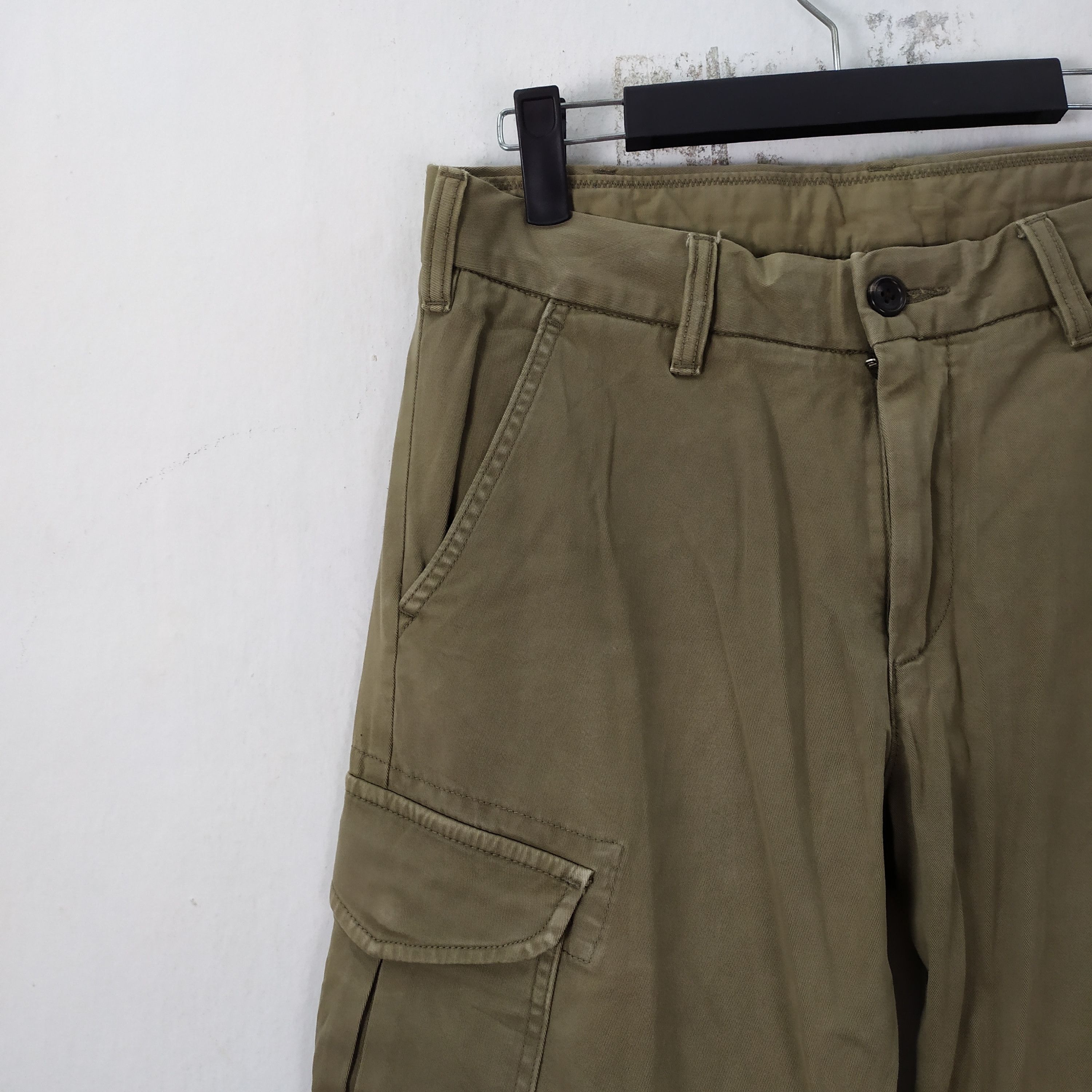 Japanese Brand VINTAGE FADED CARGO PANTS /TACTICAL PANTS Size US 30 / EU 46 - 4 Thumbnail
