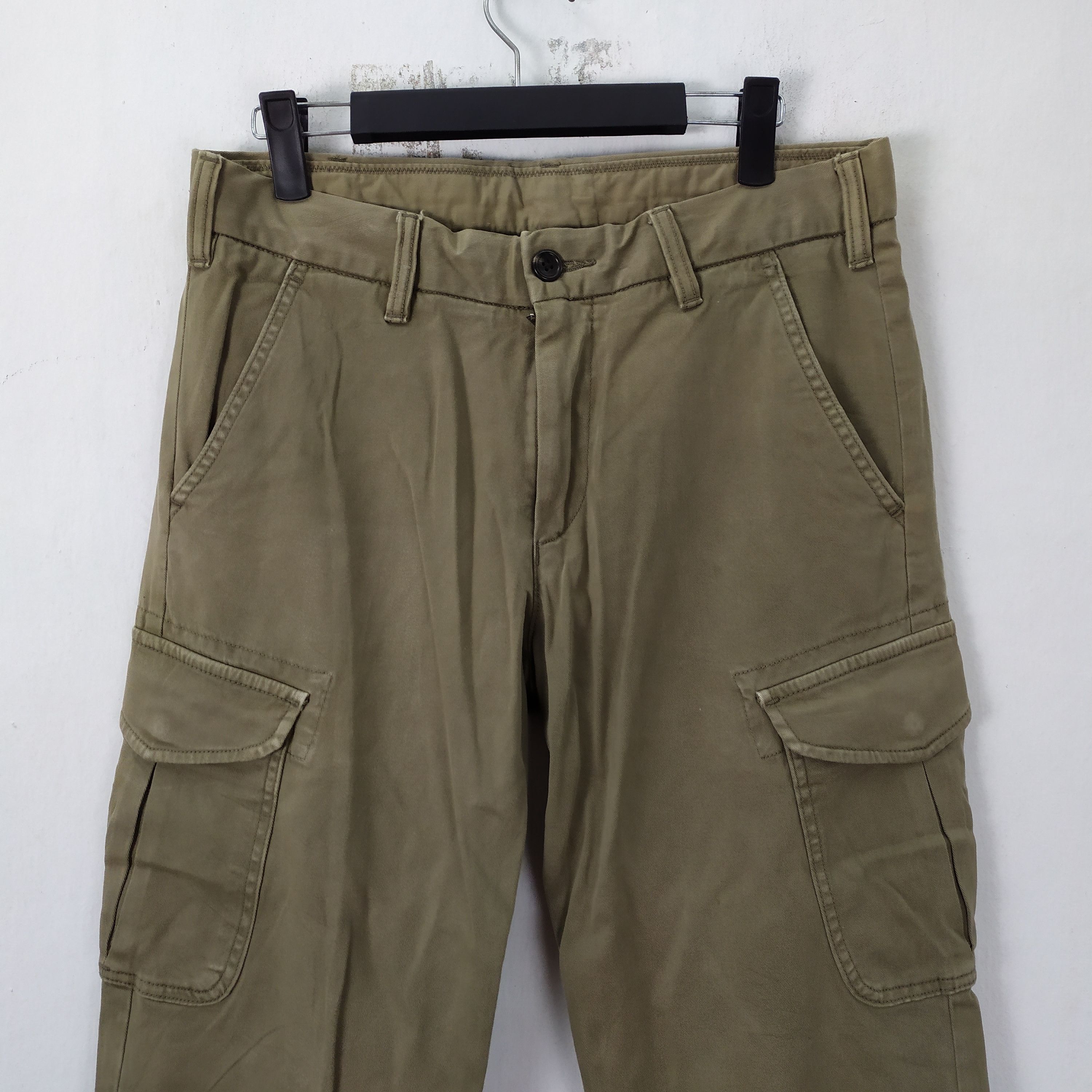 Japanese Brand VINTAGE FADED CARGO PANTS /TACTICAL PANTS Size US 30 / EU 46 - 5 Thumbnail