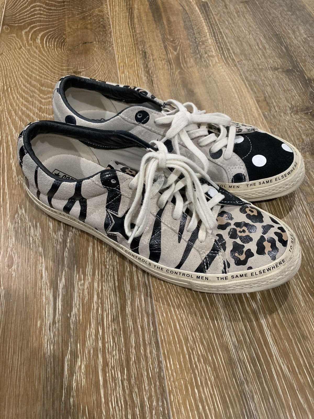 image of Brain Dead X One Star Low Multi Print 2019 Shoes, Men's