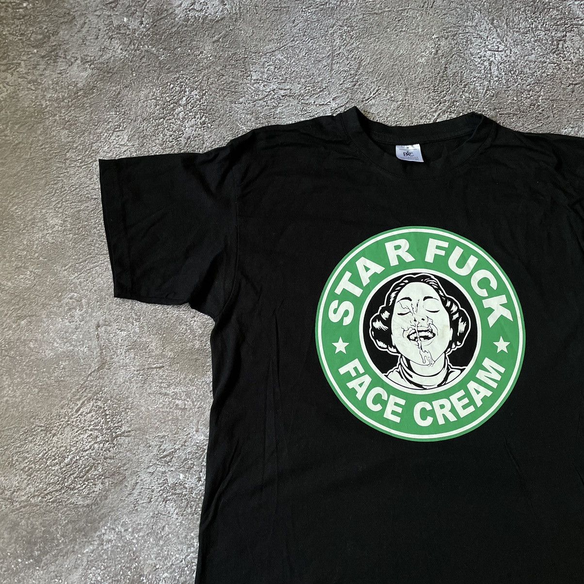 Vintage Vintage Y2K Graphic Tee Black Faded Single Stitch Grunge M Size US M / EU 48-50 / 2 - 4 Thumbnail