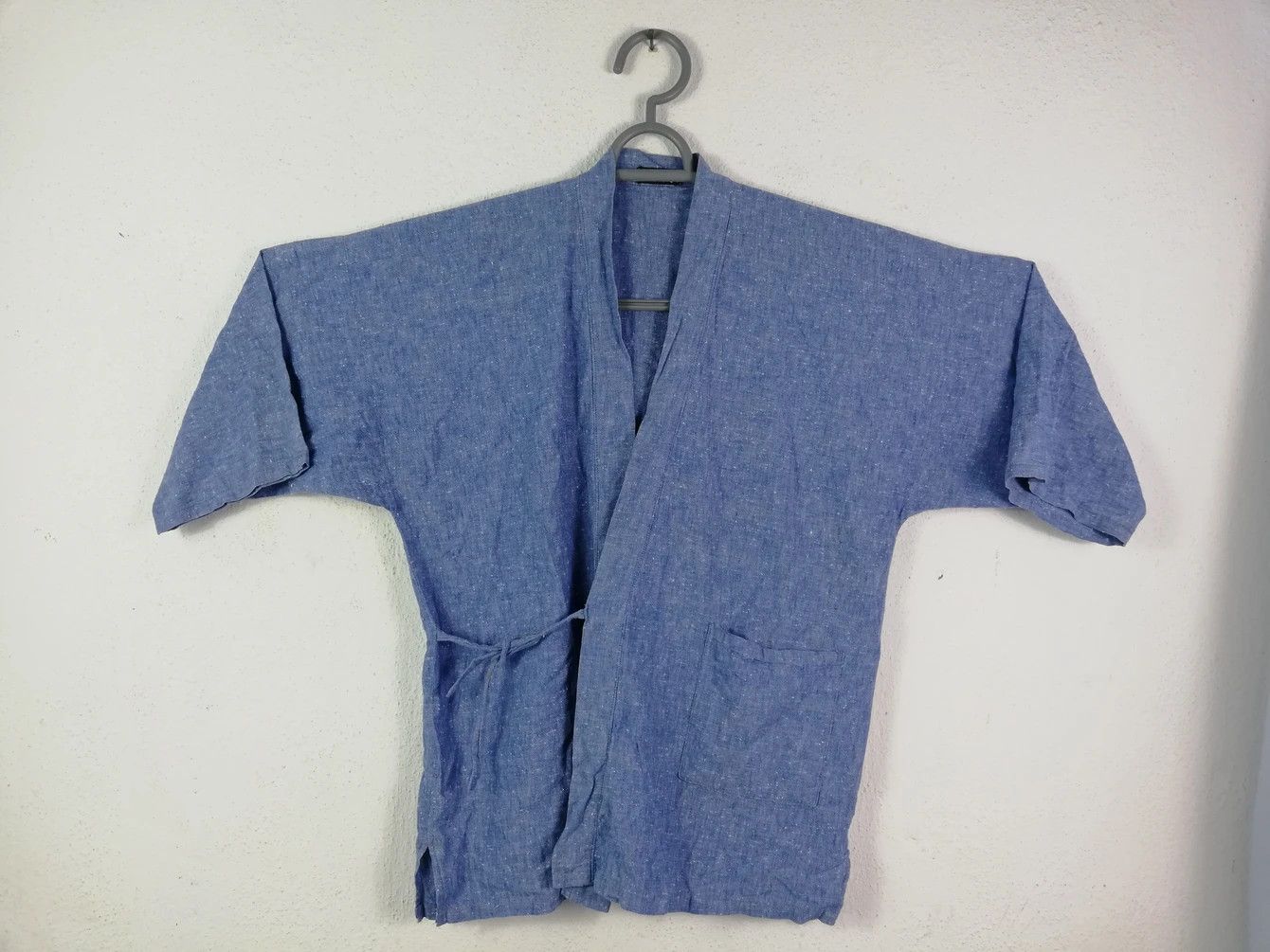 Japanese Brand Vintage Japanese Traditional Indigo Short Kimono Size US L / EU 52-54 / 3 - 1 Thumbnail