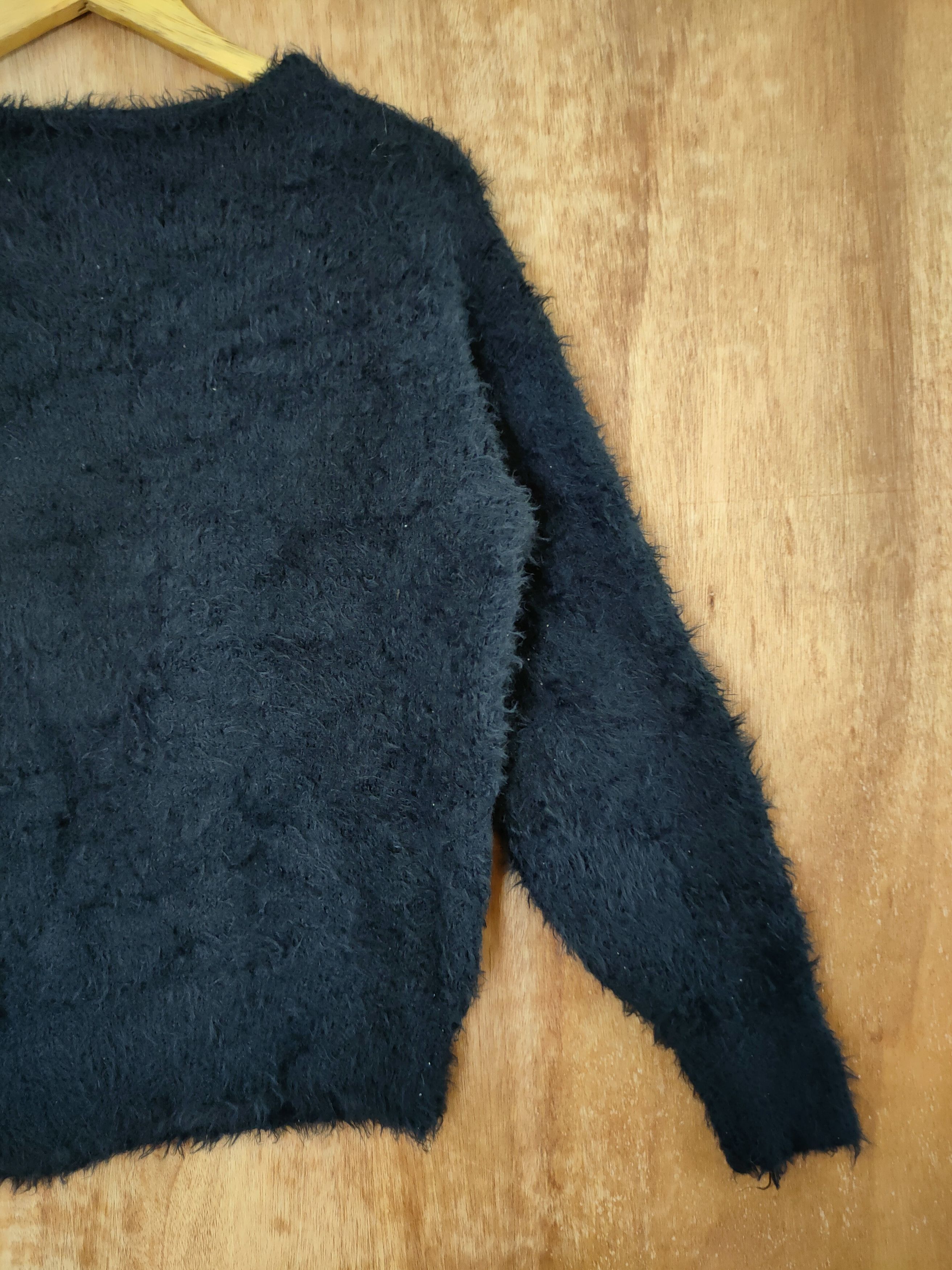 Aran Isles Knitwear DL GU shaggy mohair knitwear japan soft fur #46-523 Size M / US 6-8 / IT 42-44 - 11 Thumbnail