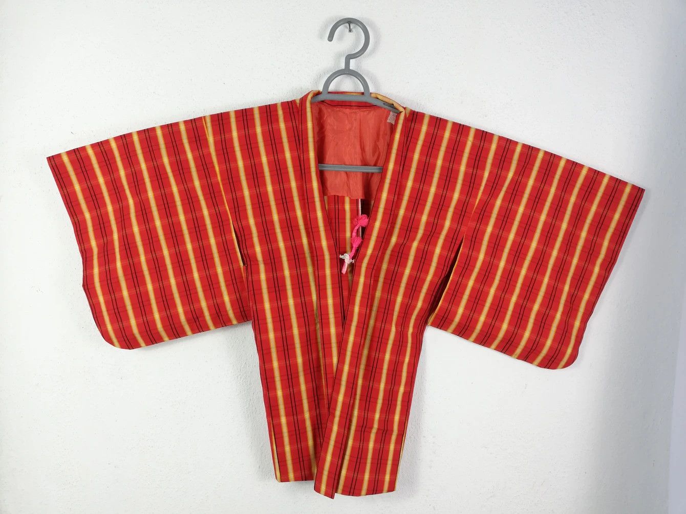 Japanese Brand Vintage Japanese Traditional Striped Short Kimono Size US L / EU 52-54 / 3 - 1 Thumbnail