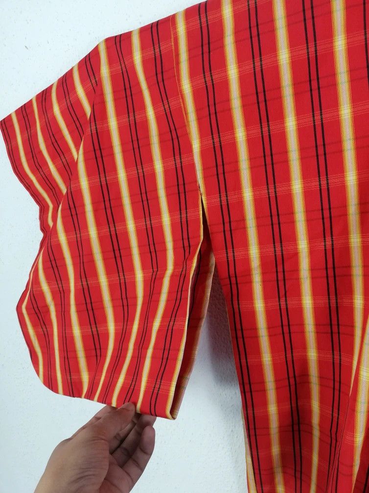 Japanese Brand Vintage Japanese Traditional Striped Short Kimono Size US L / EU 52-54 / 3 - 6 Thumbnail
