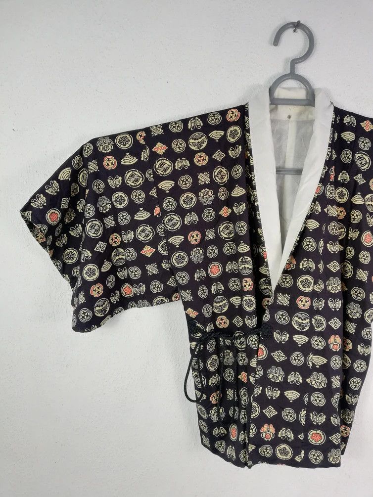 Japanese Brand Vintage Japanese Traditional Full Print Short Kimono Size US L / EU 52-54 / 3 - 4 Thumbnail