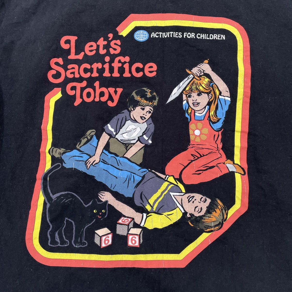 Vintage Vintage 90s Graphic Tee Children Sacrifice Band Streetwear X Size US XL / EU 56 / 4 - 4 Thumbnail