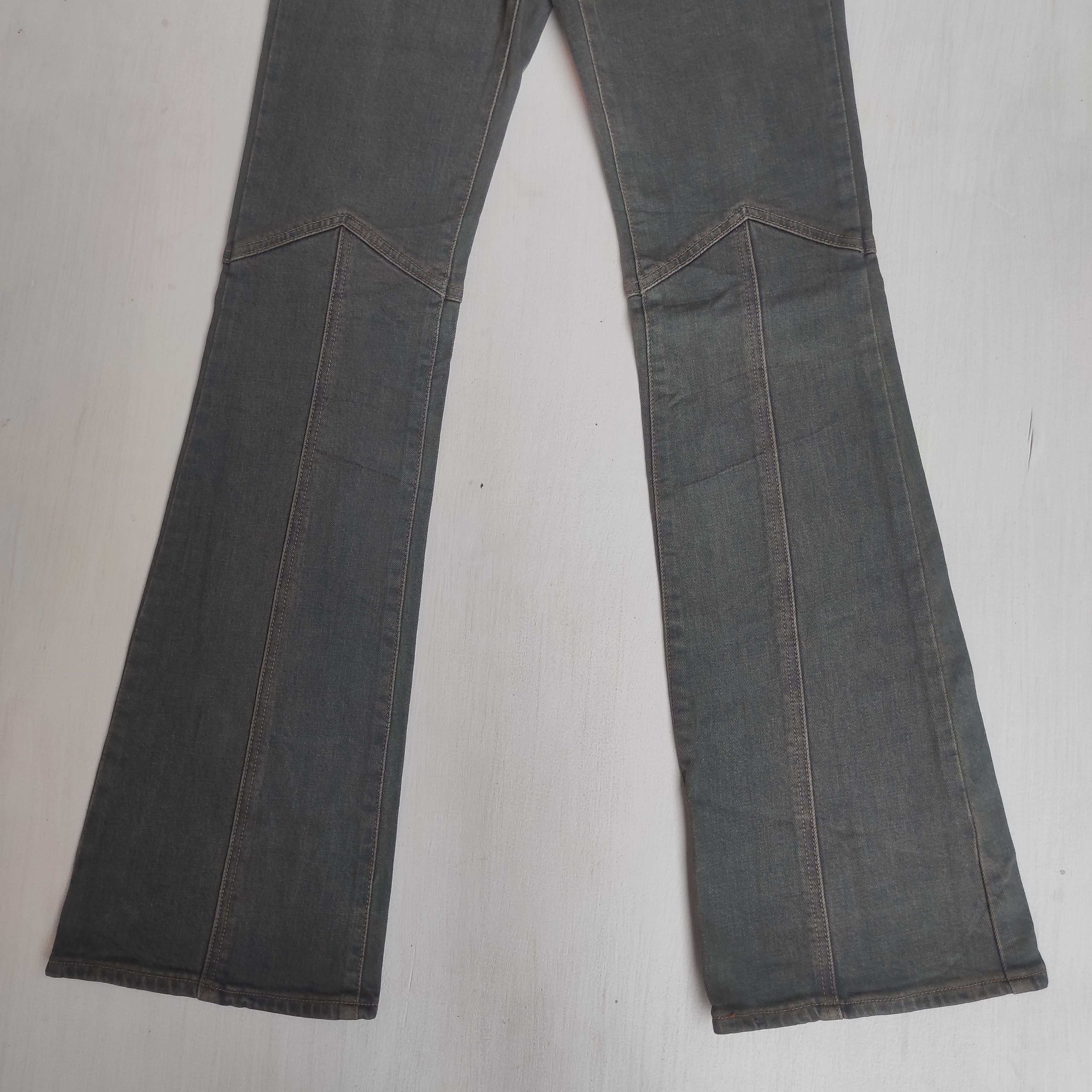 Hysteric Glamour Flare Jeans VIVA YOU Low Rise Boot cut Denim Size 28" / US 6 / IT 42 - 6 Thumbnail