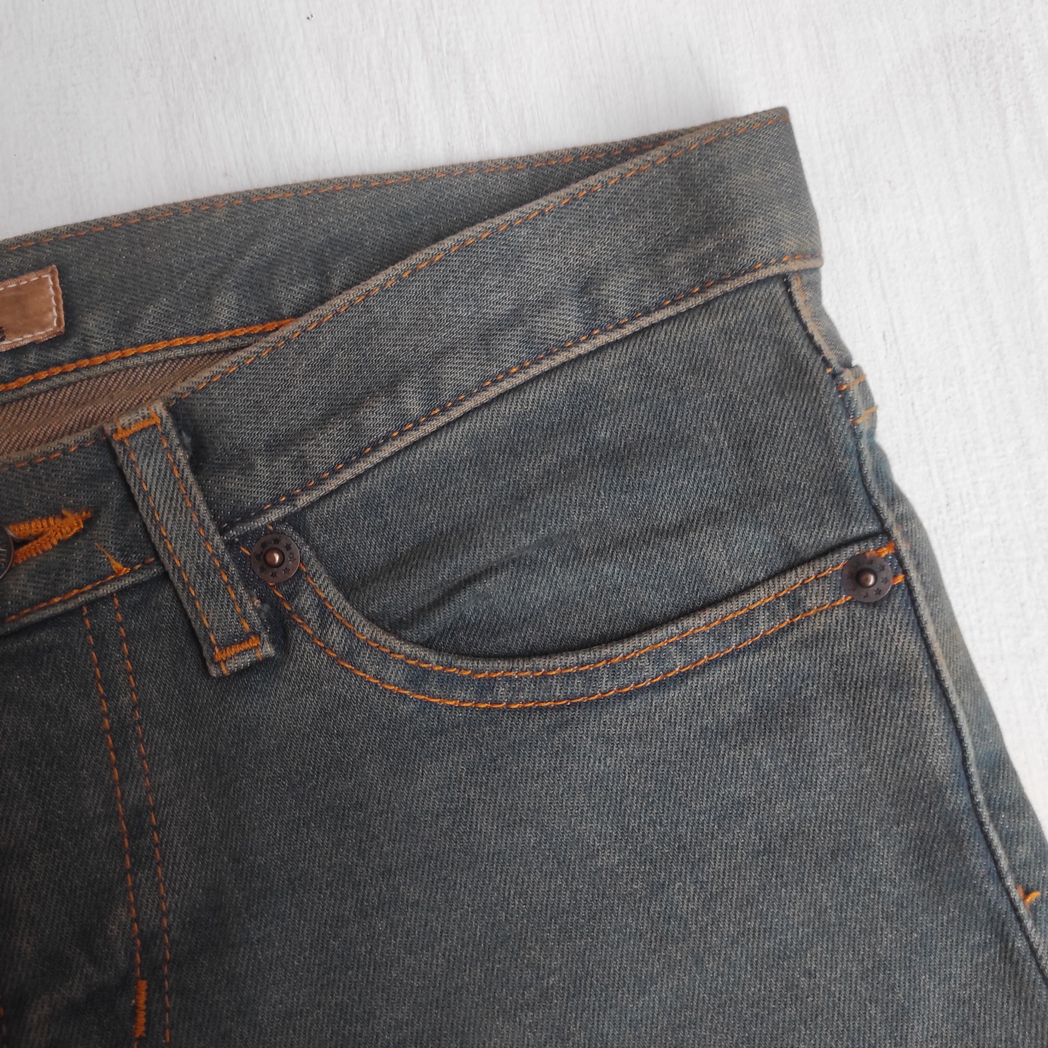Hysteric Glamour Flare Jeans VIVA YOU Low Rise Boot cut Denim Size 28" / US 6 / IT 42 - 8 Thumbnail
