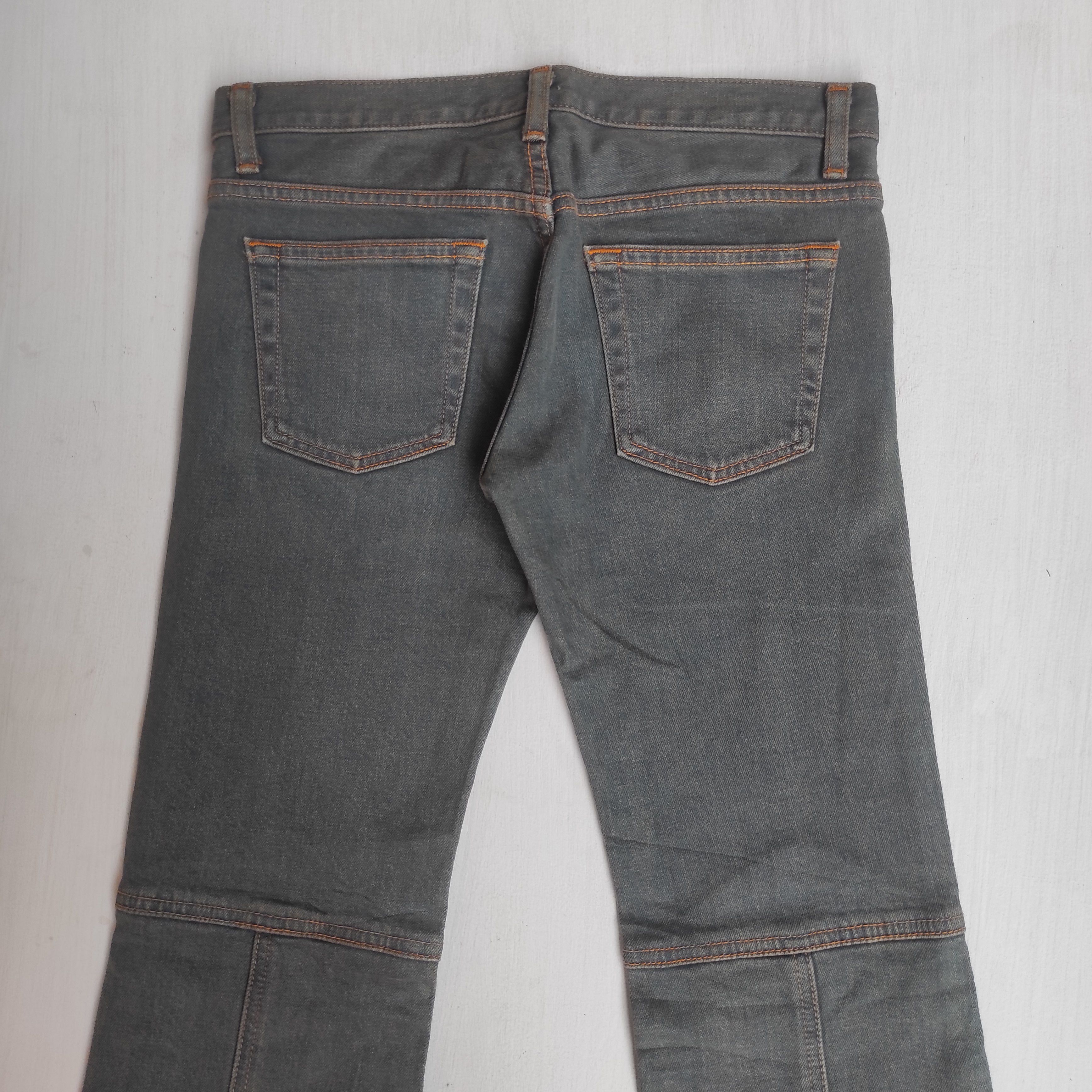 Hysteric Glamour Flare Jeans VIVA YOU Low Rise Boot cut Denim Size 28" / US 6 / IT 42 - 16 Thumbnail