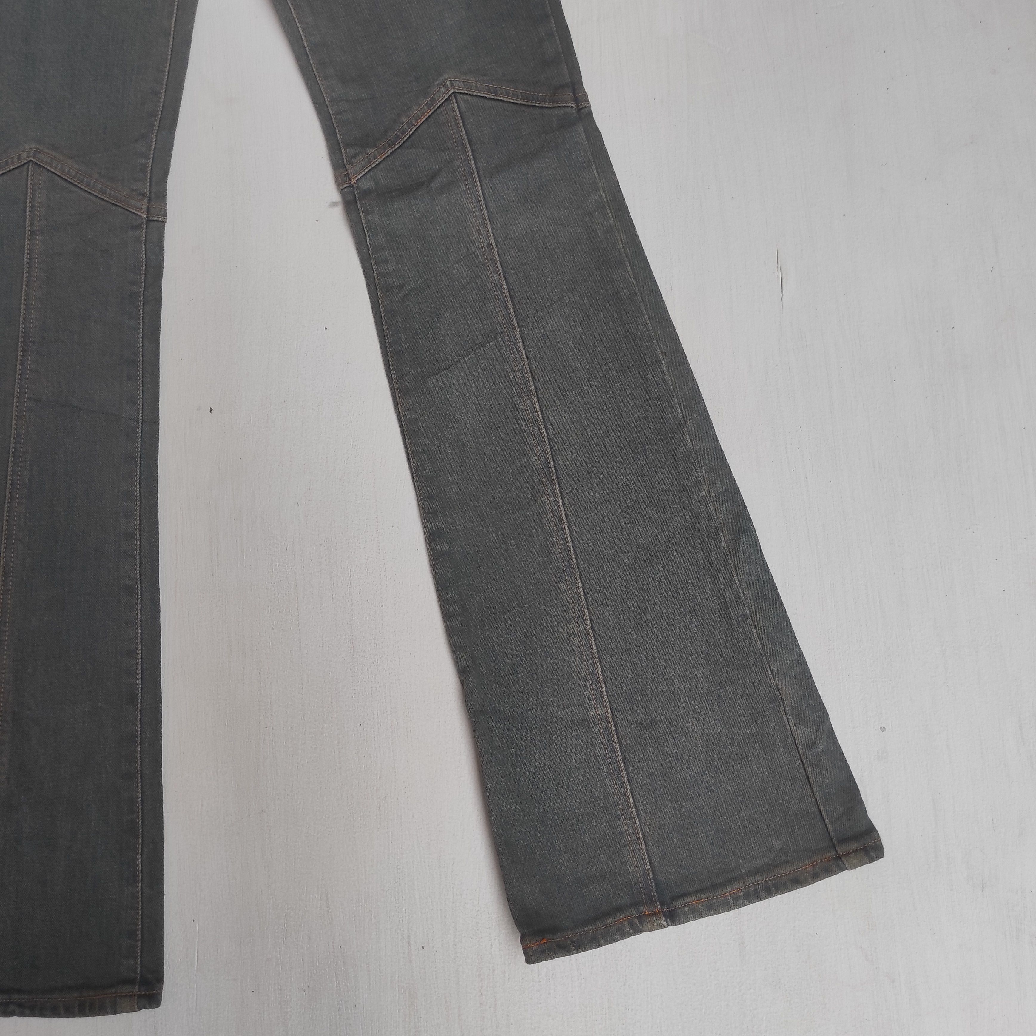 Hysteric Glamour Flare Jeans VIVA YOU Low Rise Boot cut Denim Size 28" / US 6 / IT 42 - 5 Thumbnail