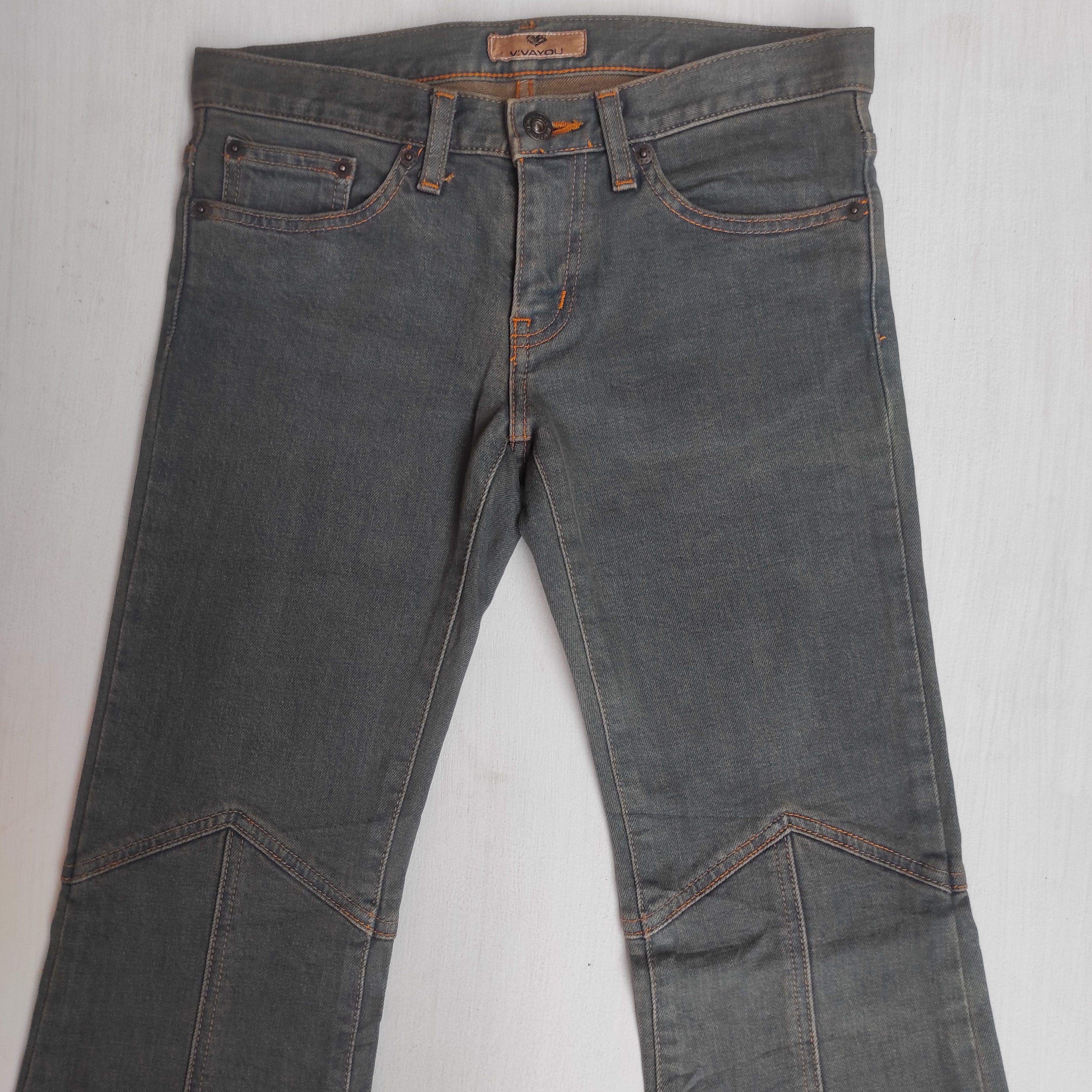 Hysteric Glamour Flare Jeans VIVA YOU Low Rise Boot cut Denim Size 28" / US 6 / IT 42 - 3 Thumbnail