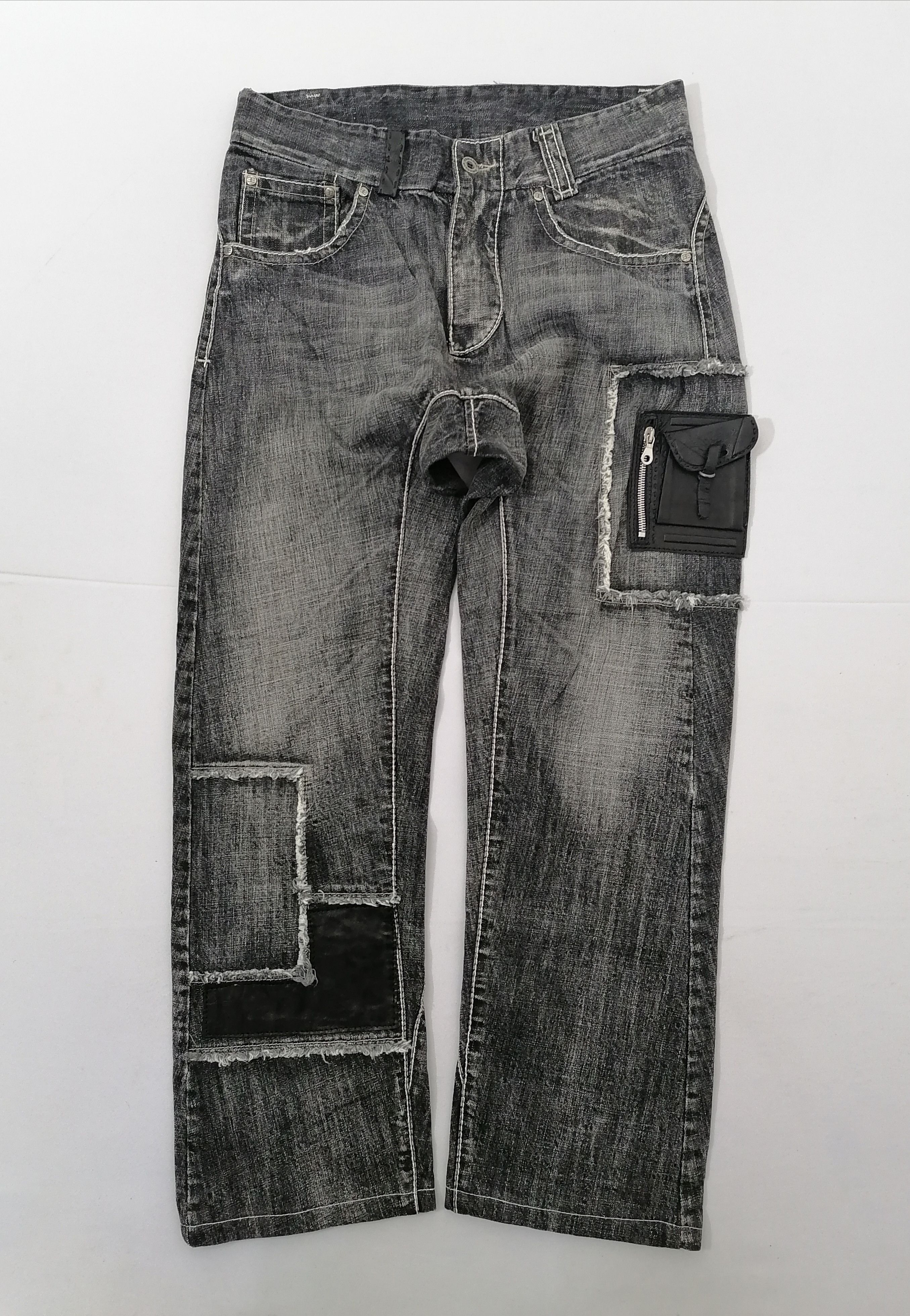 Ermanno Scervino Patched Work Denim Jeans