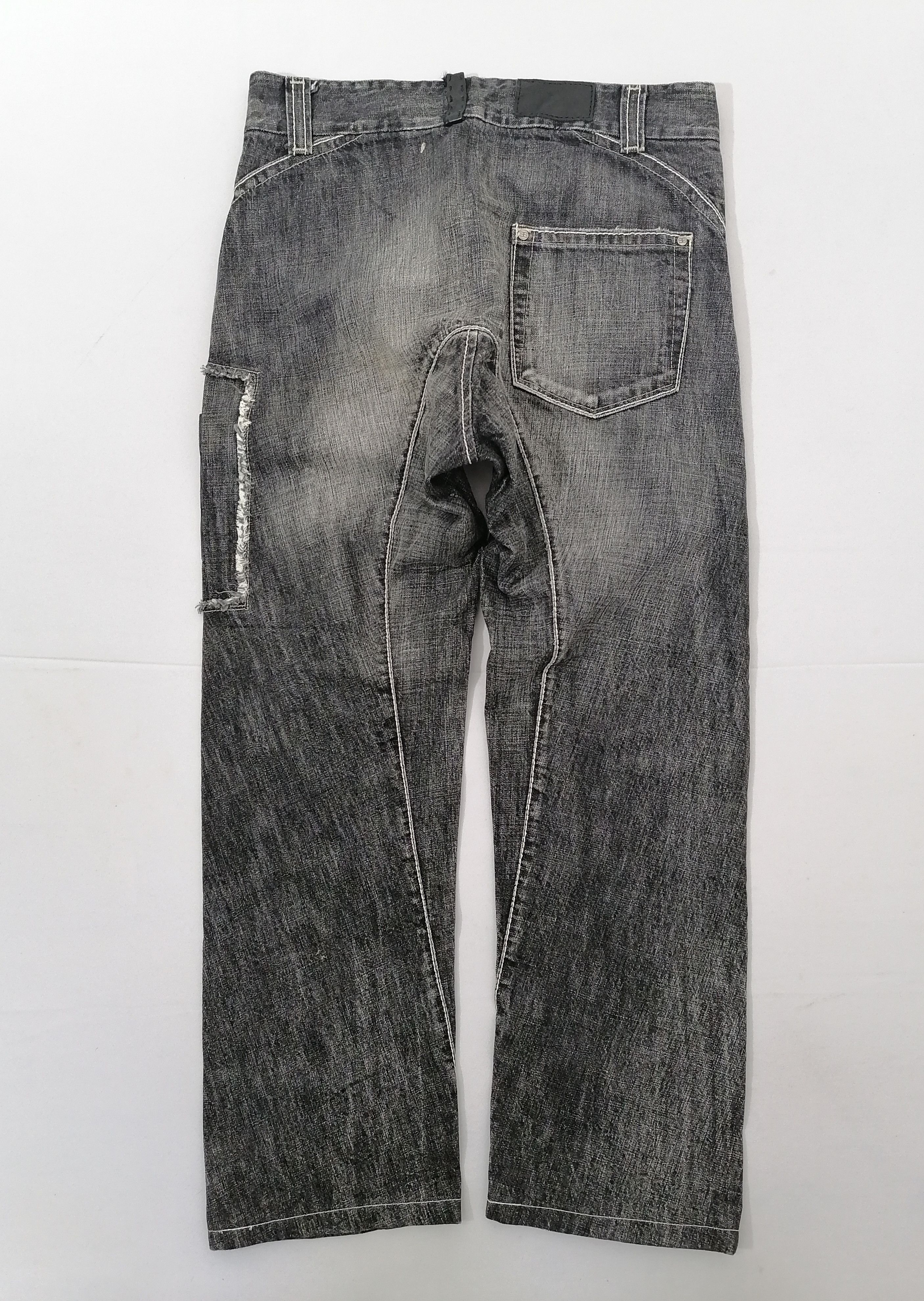 Ermanno Scervino Ermanno Scervino Patched Work Denim Jeans Size US 35 - 2 Thumbnail