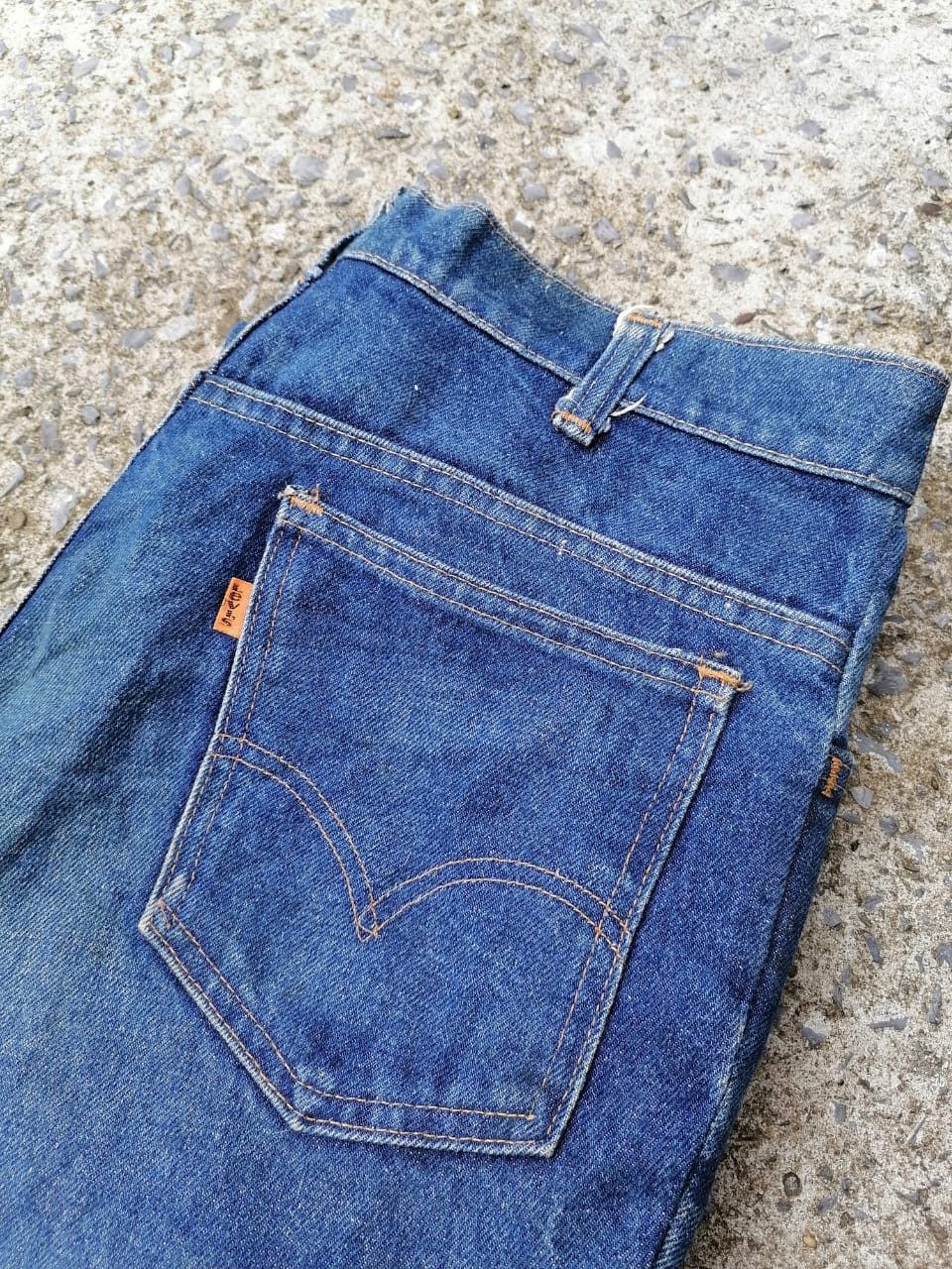 Levi's × Levi's Vintage Clothing × Vintage Vintage 80s Levi's Strauss Orange Tab Bootcut Denim Jeans Size US 31 - 5 Thumbnail