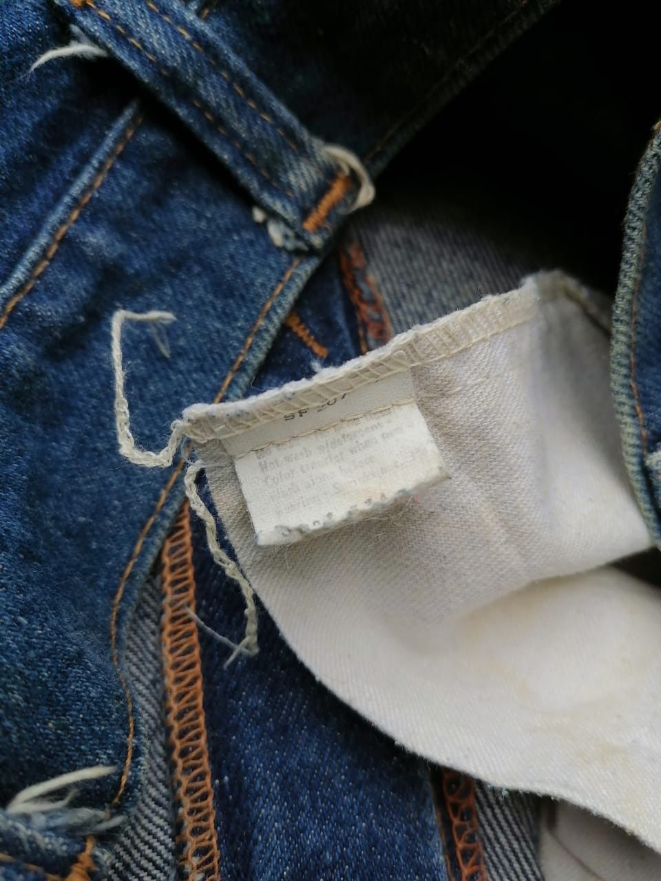 Levi's × Levi's Vintage Clothing × Vintage Vintage 80s Levi's Strauss Orange Tab Bootcut Denim Jeans Size US 31 - 4 Thumbnail