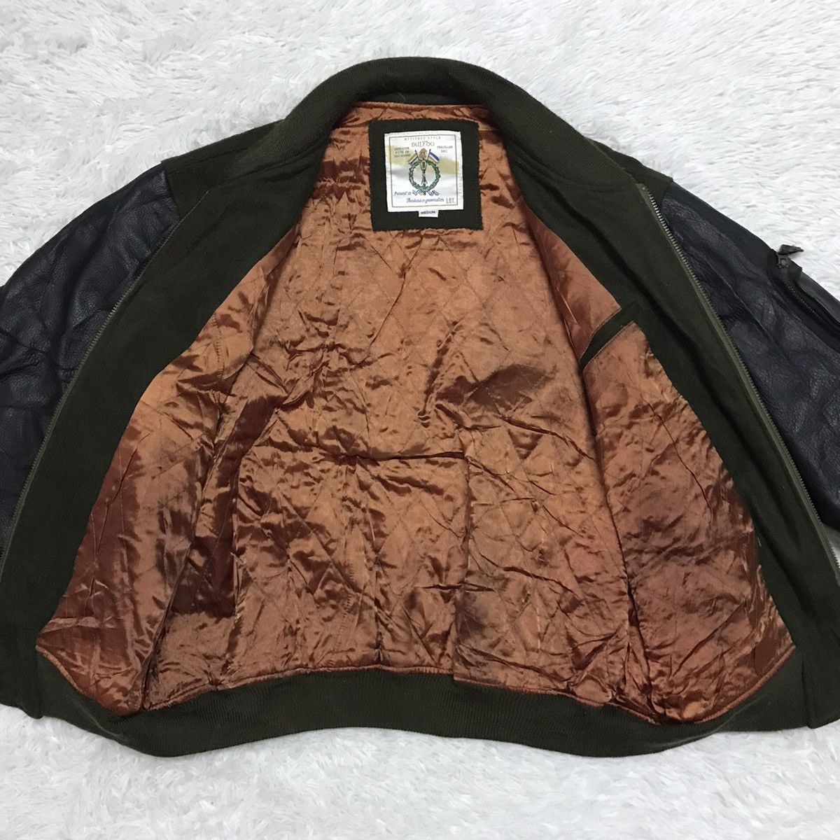 Human With Attitude Vtg Heartedness Attitude Style Wool Leather Varsity Size US M / EU 48-50 / 2 - 8 Thumbnail