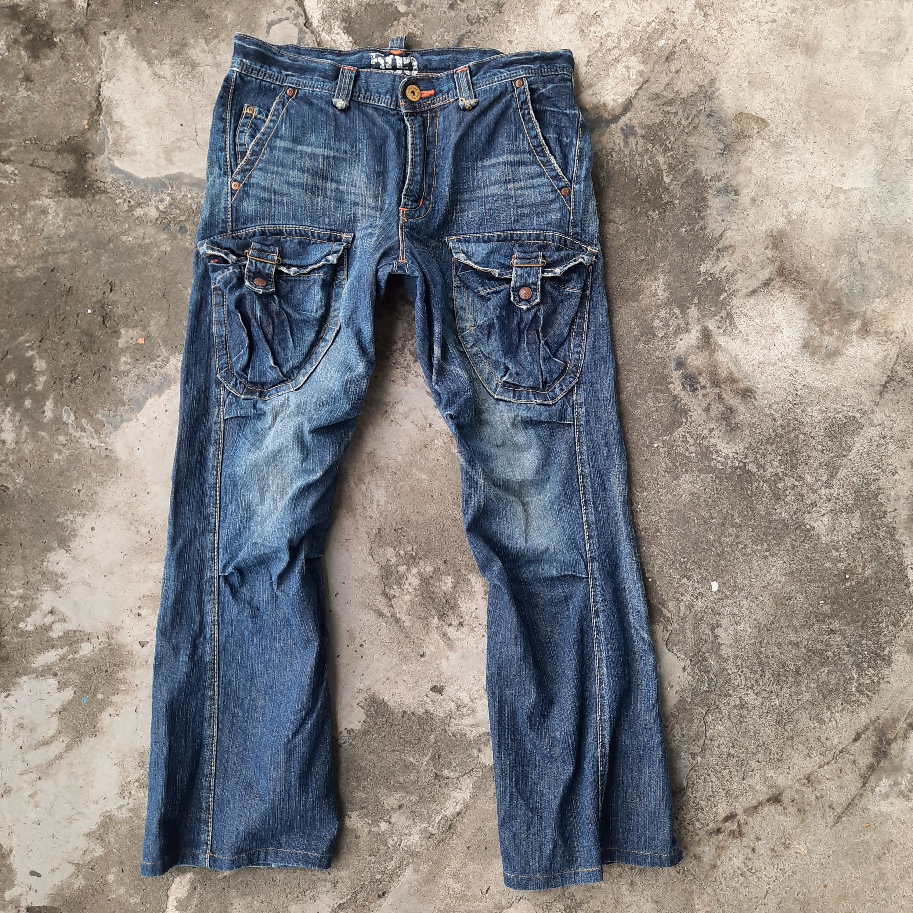 Edwin Edwin 505 Bush Pants Denim Size US 33 - 1 Thumbnail
