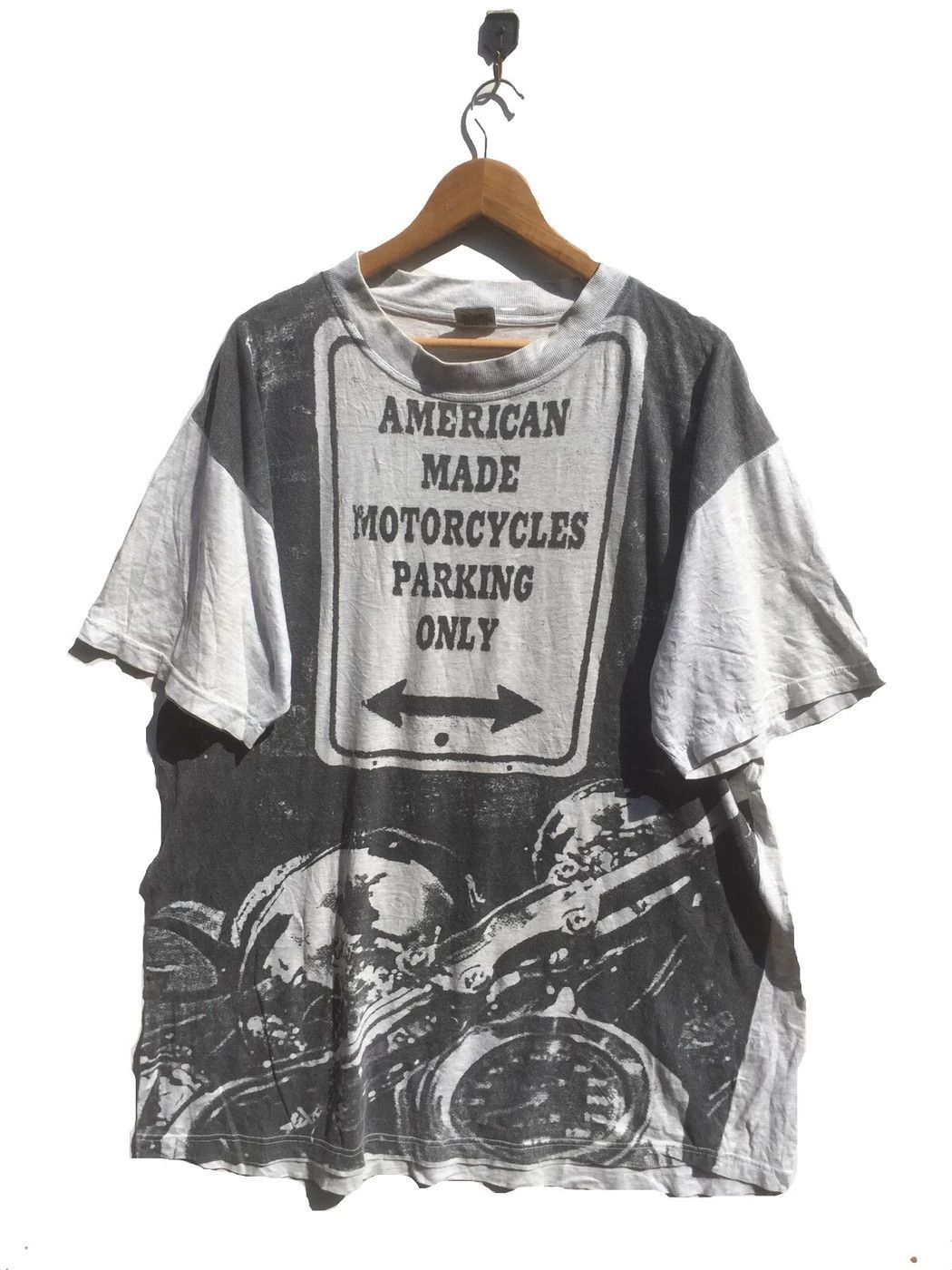 Vintage Vintage tee fullprint racing Size US L / EU 52-54 / 3 - 1 Thumbnail