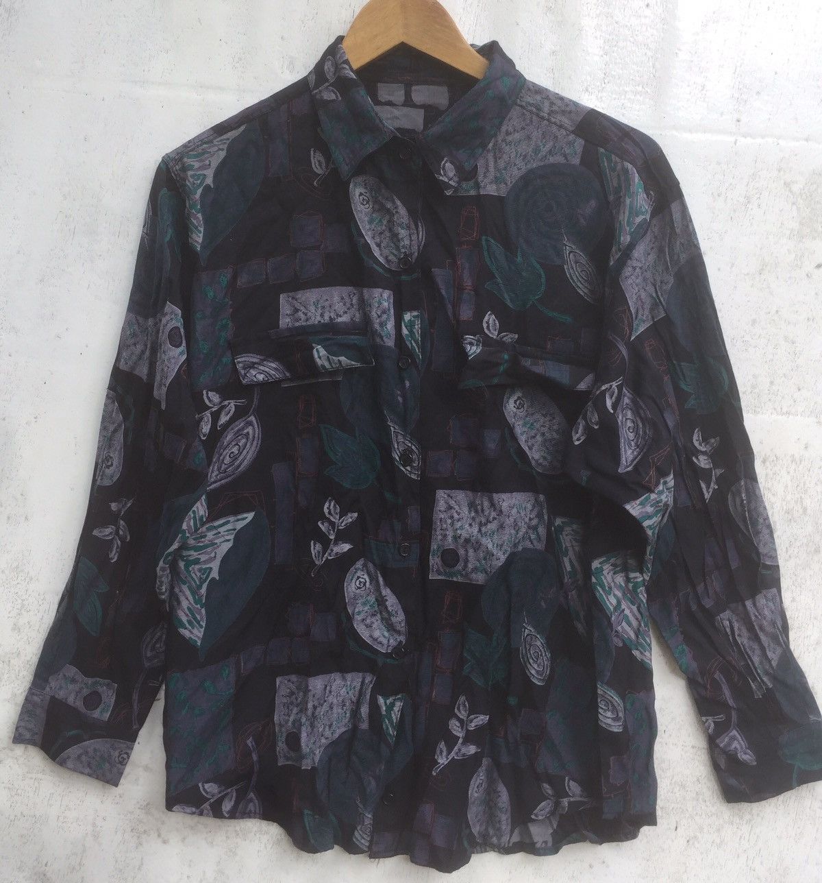 Vintage URGENT SALE‼️Rare Avant grade flora design baroque style Size US S / EU 44-46 / 1 - 1 Thumbnail