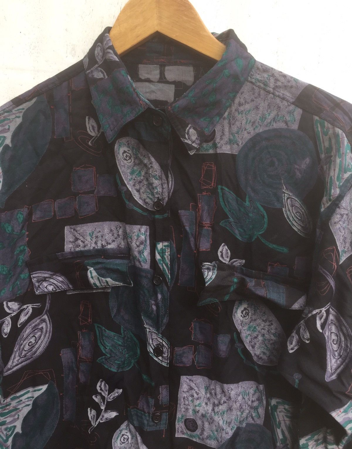 Vintage URGENT SALE‼️Rare Avant grade flora design baroque style Size US S / EU 44-46 / 1 - 2 Thumbnail