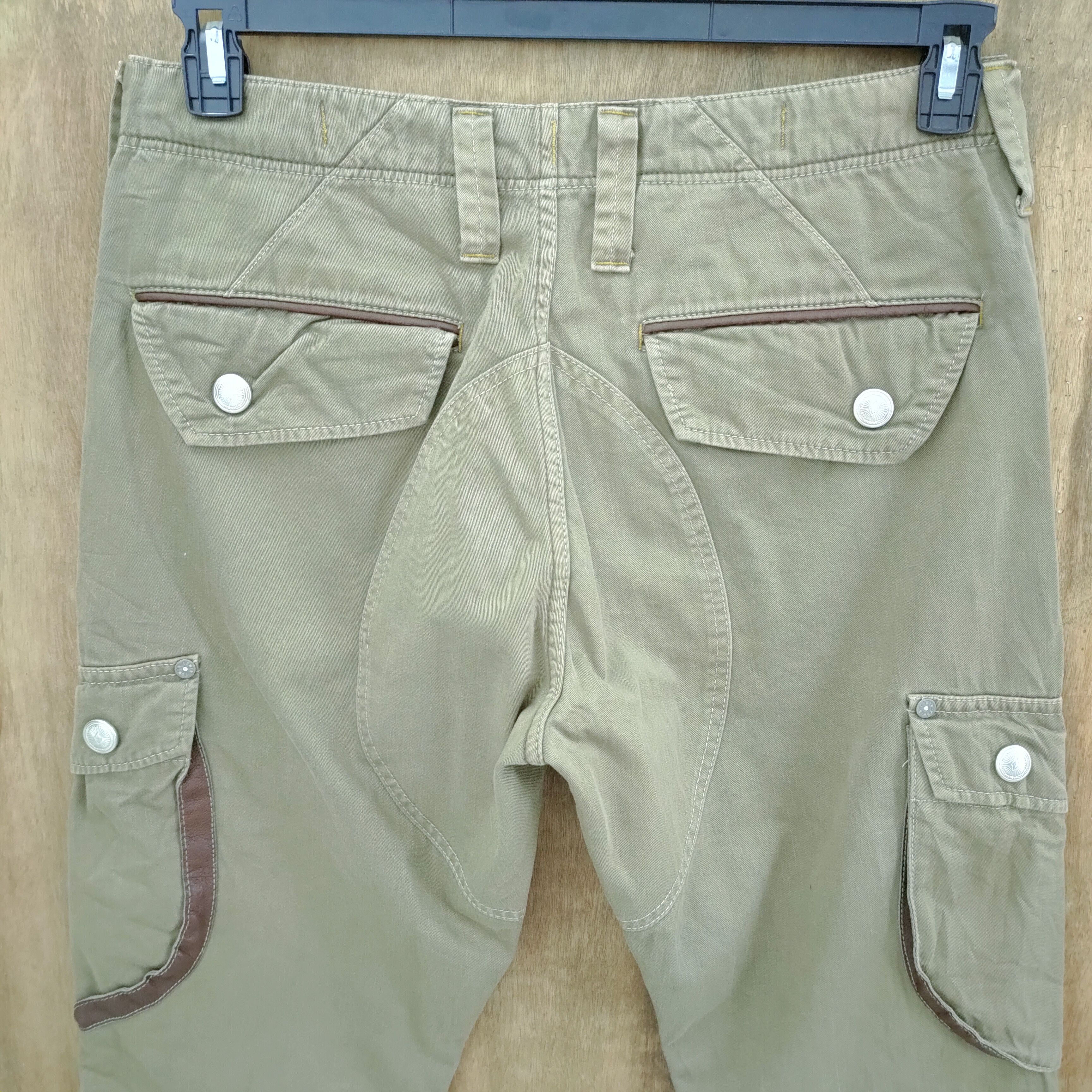 Japanese Brand × Vintage JAPANESE BRAND VINTAGE STYLE CARGO PANTS Size US 34 / EU 50 - 6 Thumbnail