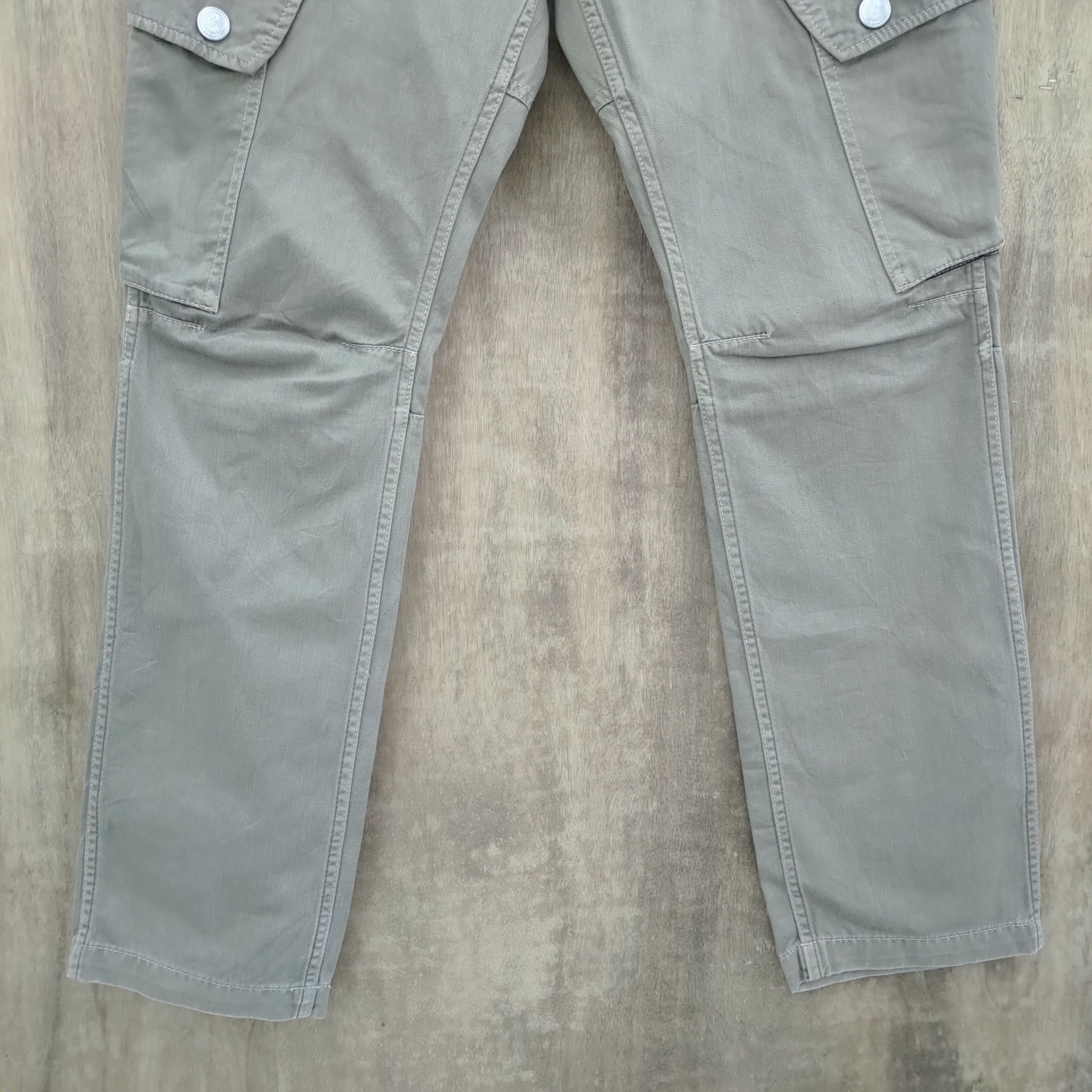 Japanese Brand × Vintage JAPANESE BRAND VINTAGE STYLE CARGO PANTS Size US 34 / EU 50 - 3 Thumbnail