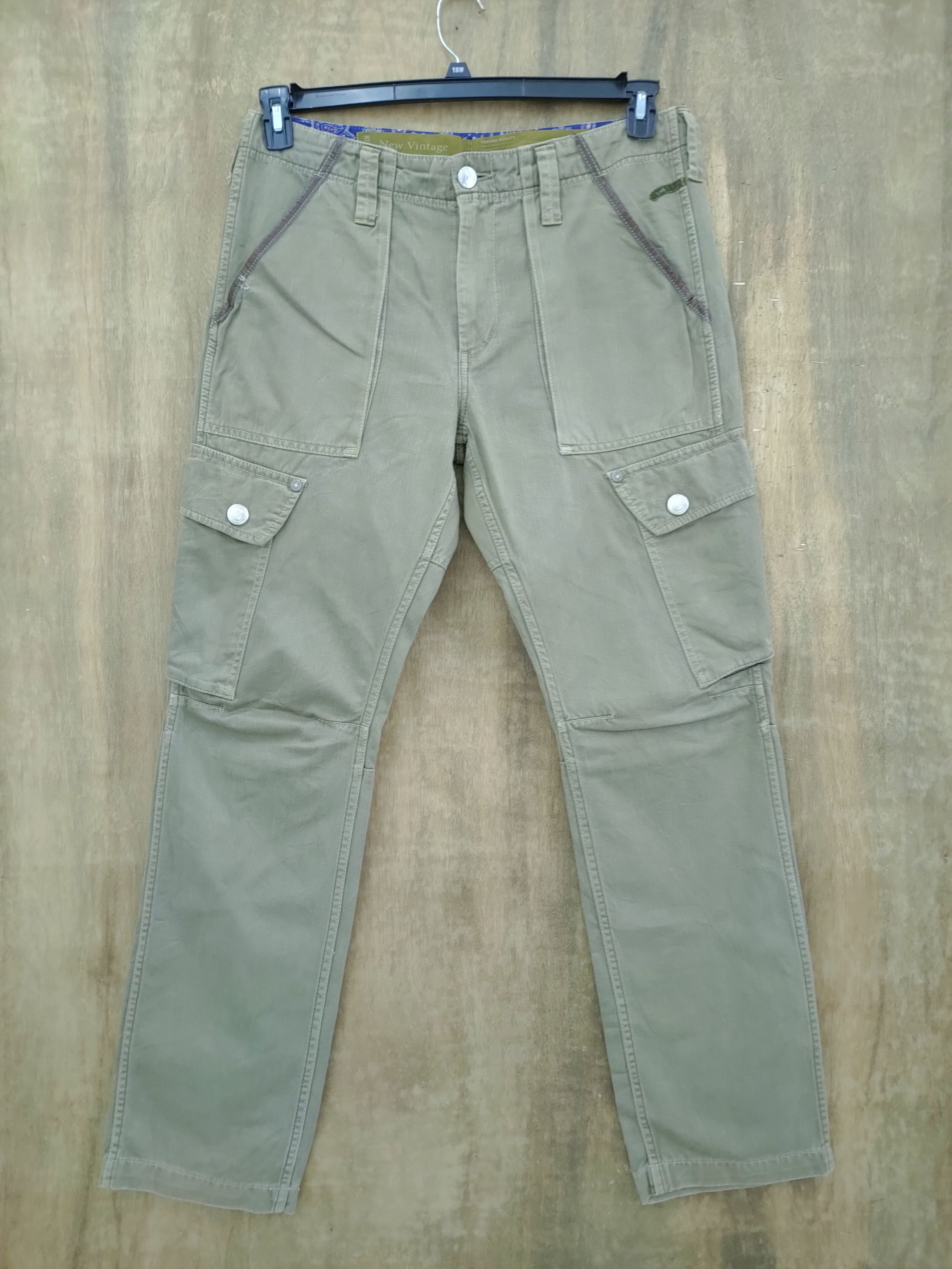 Japanese Brand × Vintage JAPANESE BRAND VINTAGE STYLE CARGO PANTS Size US 34 / EU 50 - 1 Thumbnail
