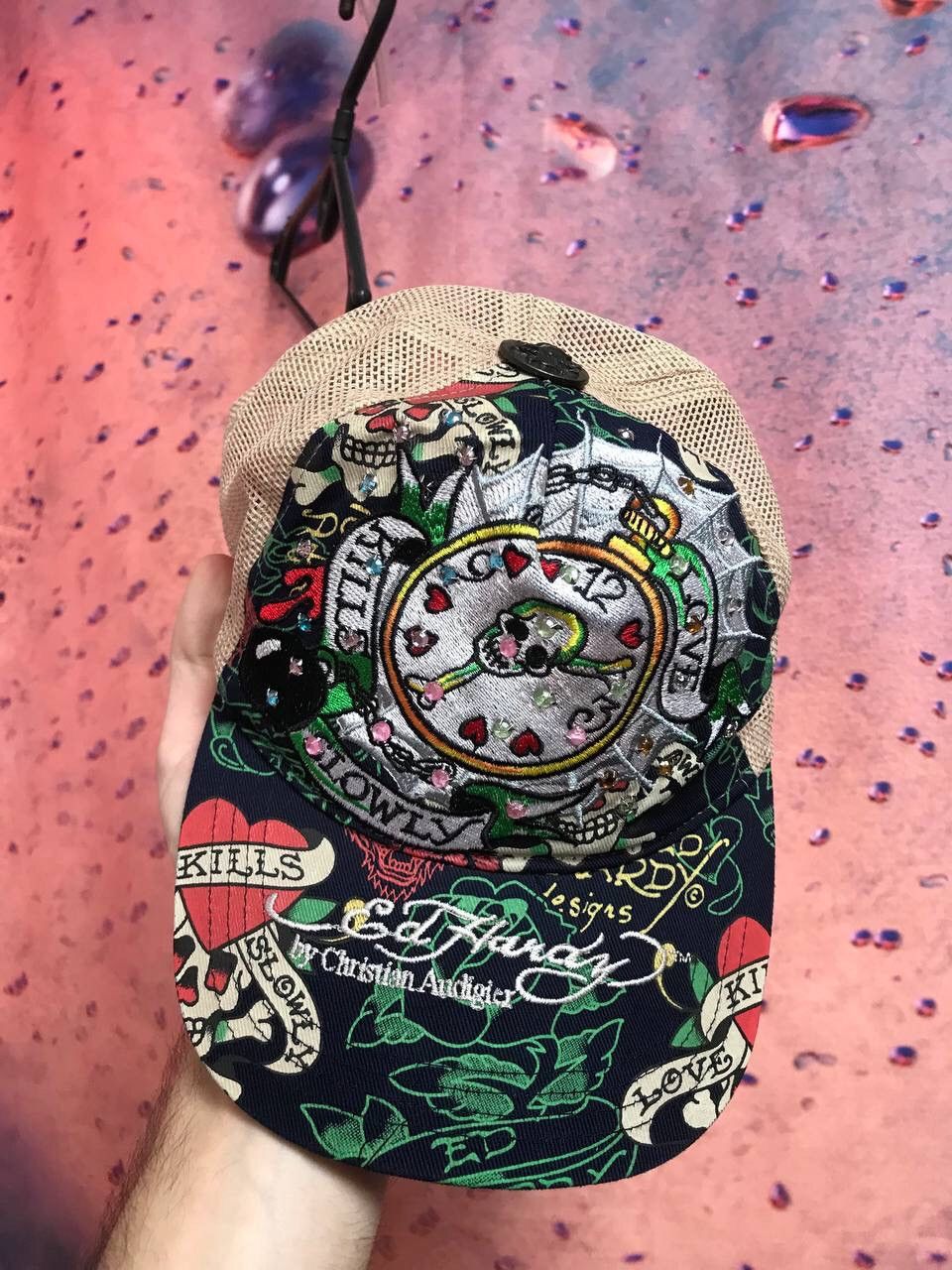Ed Hardy Ed hardy Cristian audigier streetwear luxury cap Size ONE SIZE - 2 Thumbnail