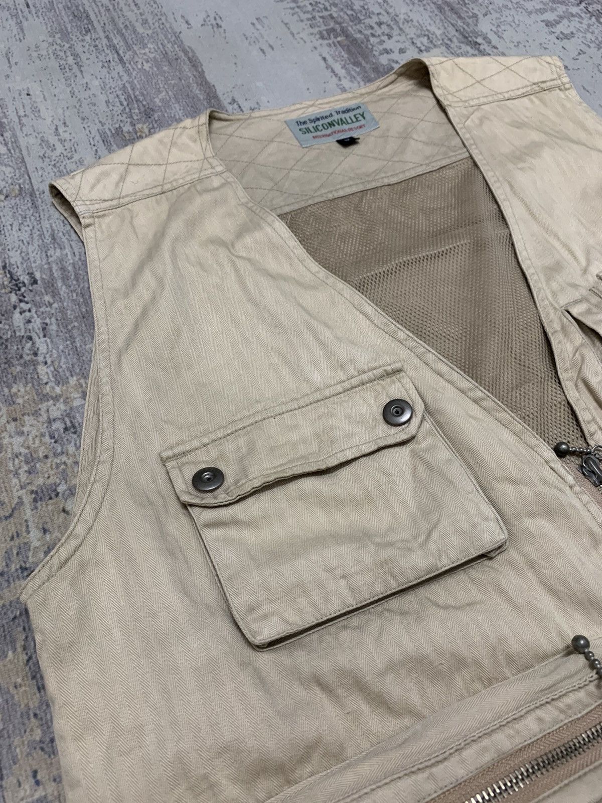 Japanese Brand Japanese Utility Tactical Multi Pocket Safari Vest Jacket Size US M / EU 48-50 / 2 - 5 Thumbnail
