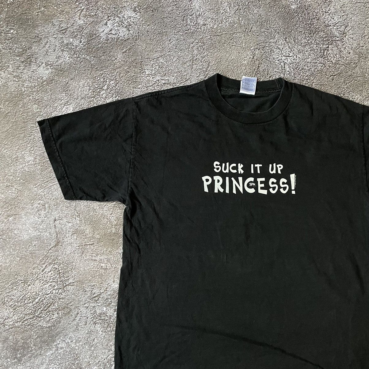 Vintage Vintage Y2K FUNNY Tee Porno SUCK PRINCESS XL Size US XL / EU 56 / 4 - 4 Thumbnail