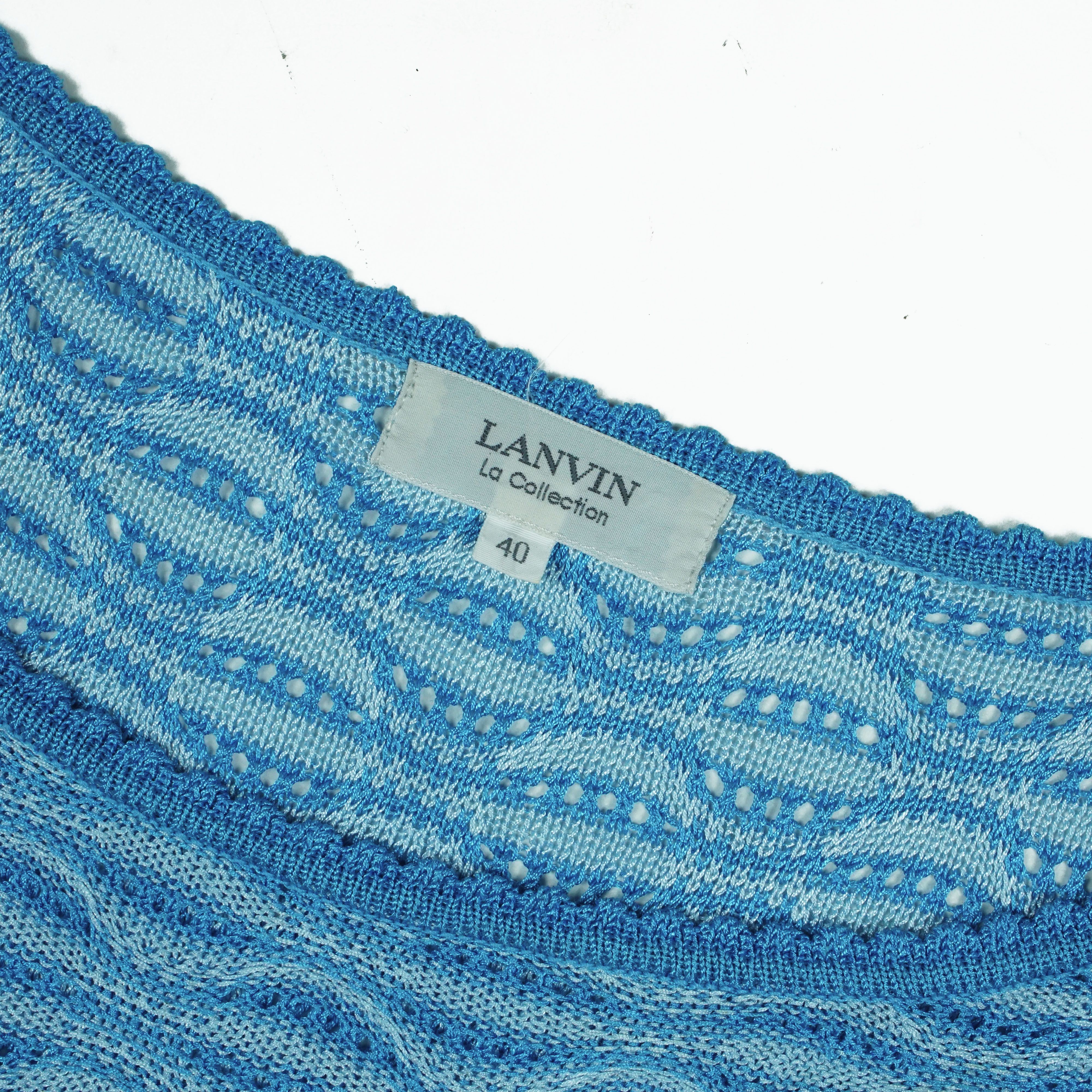 Lanvin *NoTariff Lanvin Crop Tops Knit Size S / US 4 / IT 40 - 2 Thumbnail