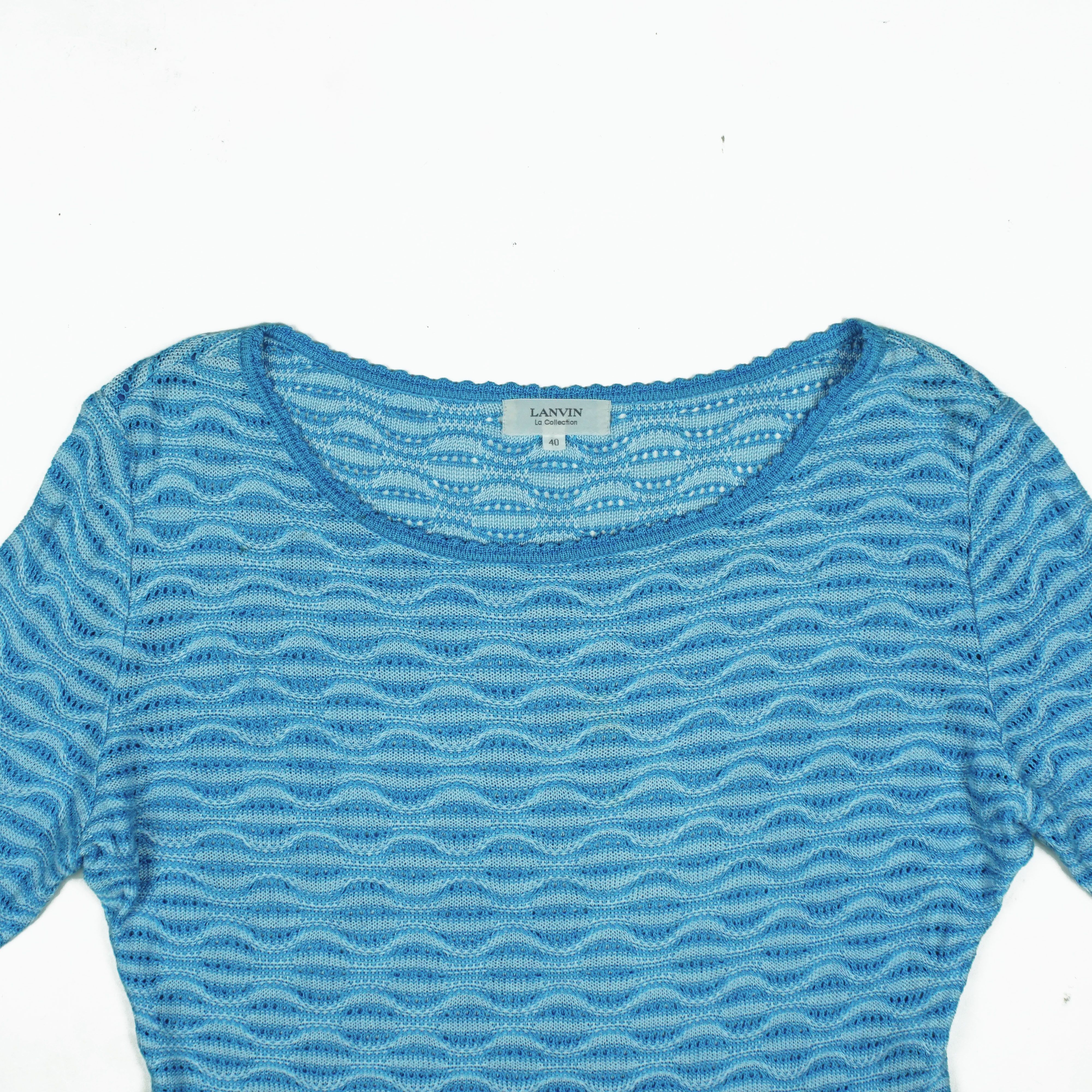 Lanvin *NoTariff Lanvin Crop Tops Knit Size S / US 4 / IT 40 - 3 Thumbnail