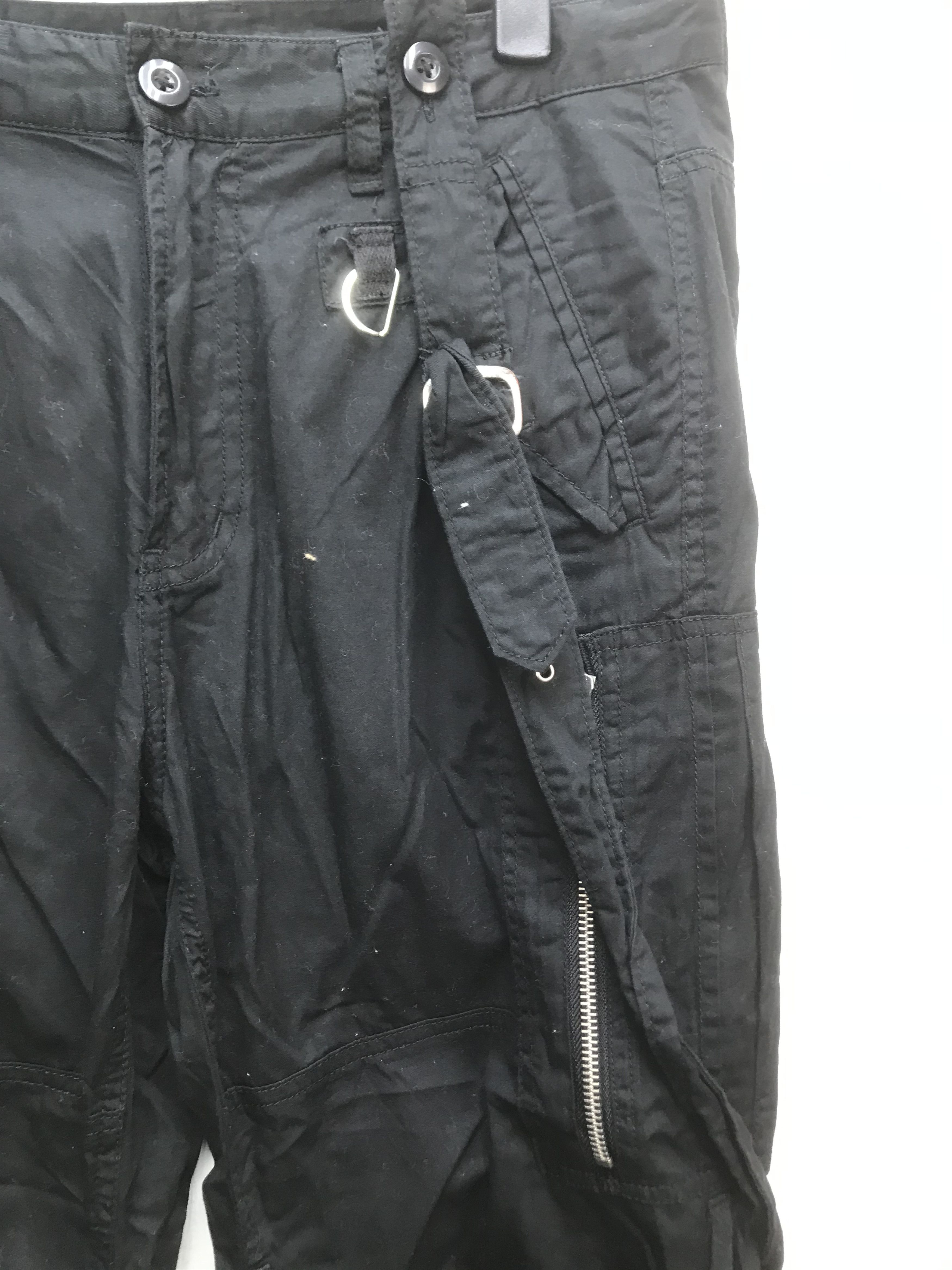 Japanese Brand EXPANDER PARACHUT DESIGN CROP PANT Size US 31 - 4 Thumbnail