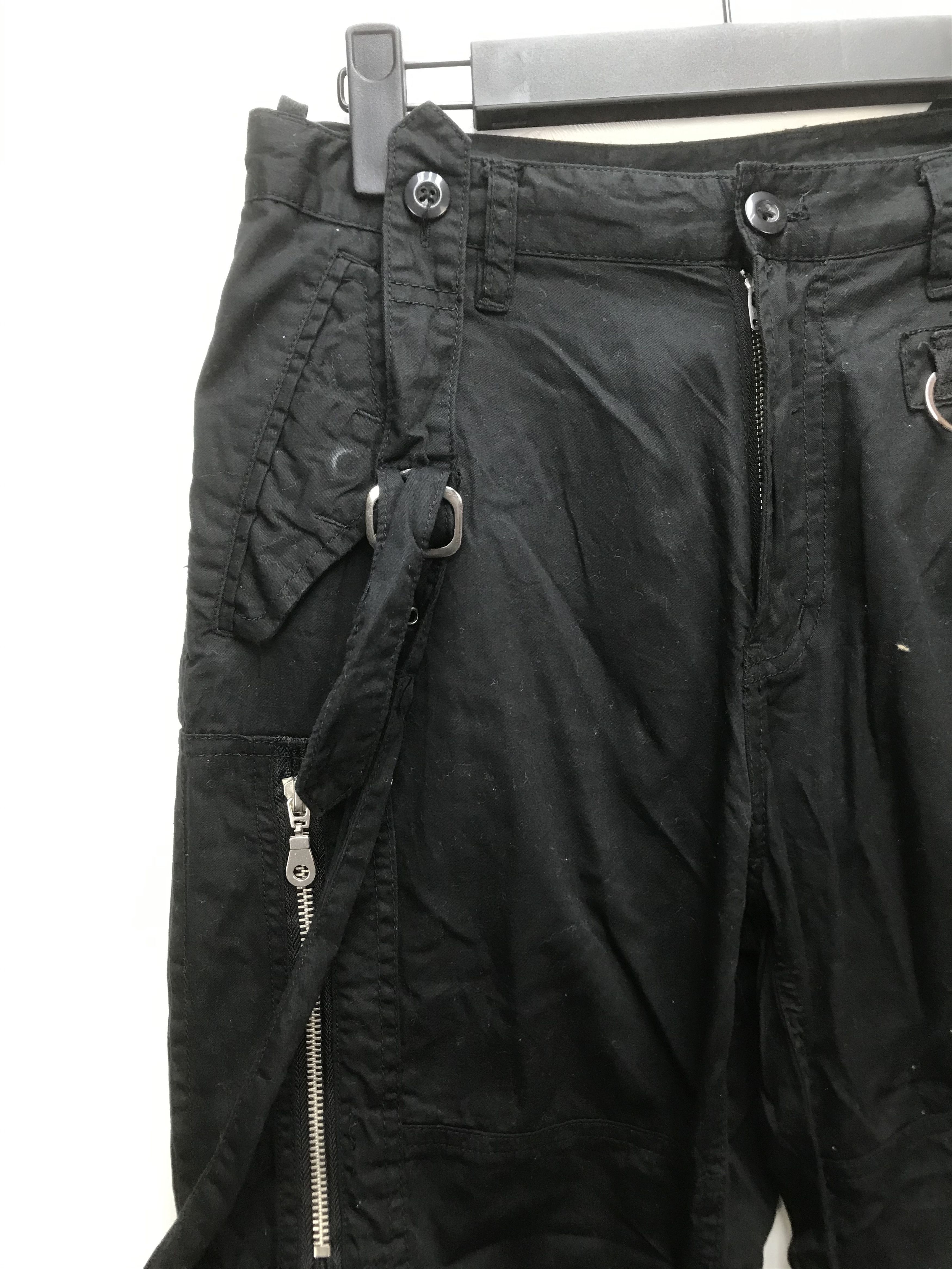 Japanese Brand EXPANDER PARACHUT DESIGN CROP PANT Size US 31 - 5 Thumbnail